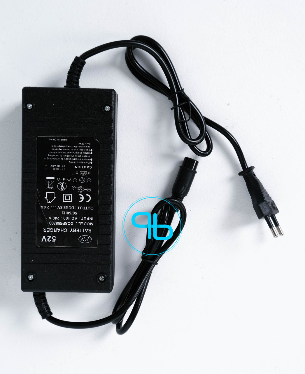 Зарядний пристрій для електросамокату Tesla 48V (54.6V) 2.0 A | Probot фото 2