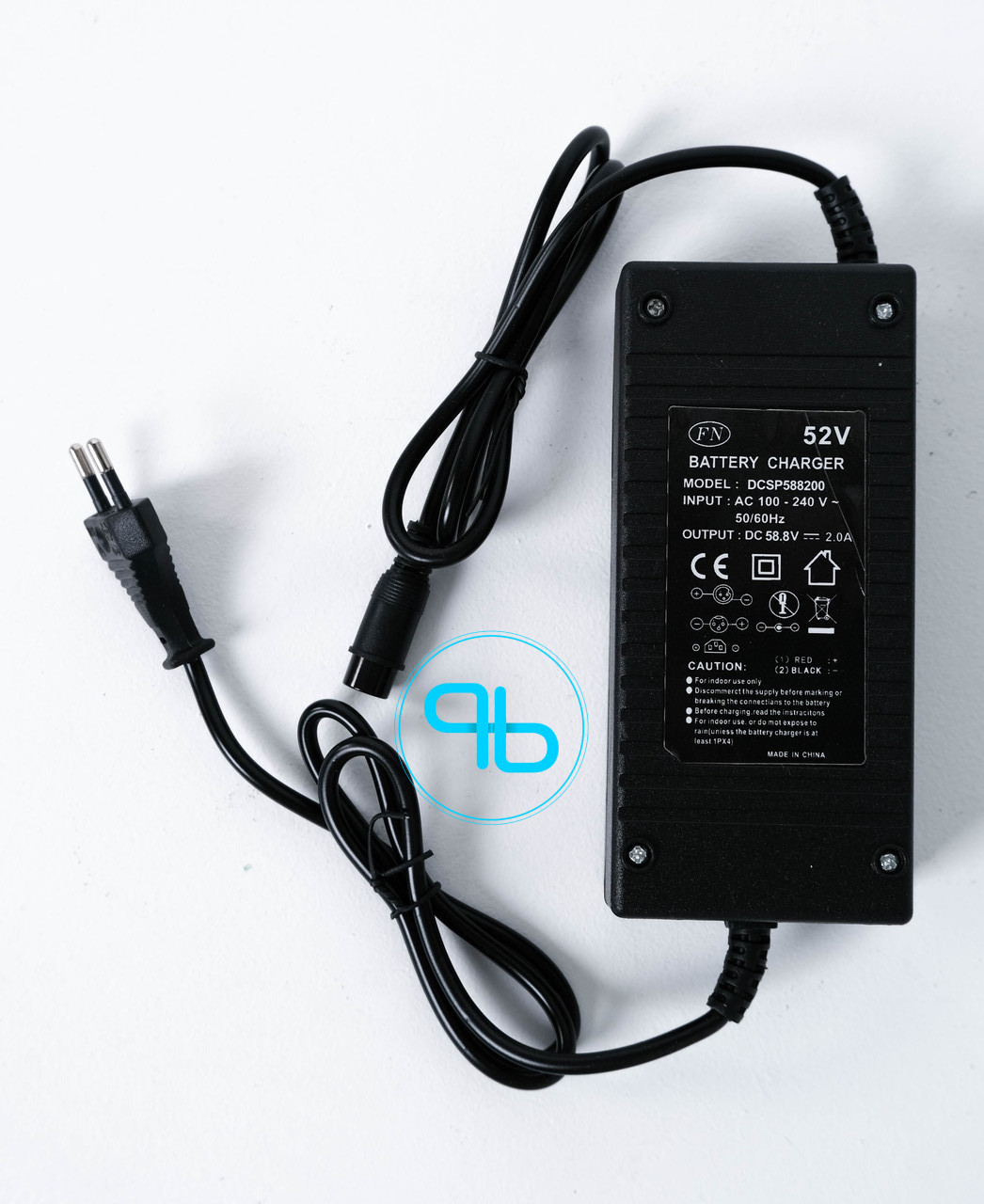 Зарядний пристрій для електросамокату Tesla 48V (54.6V) 2.0 A | Probot фото 4