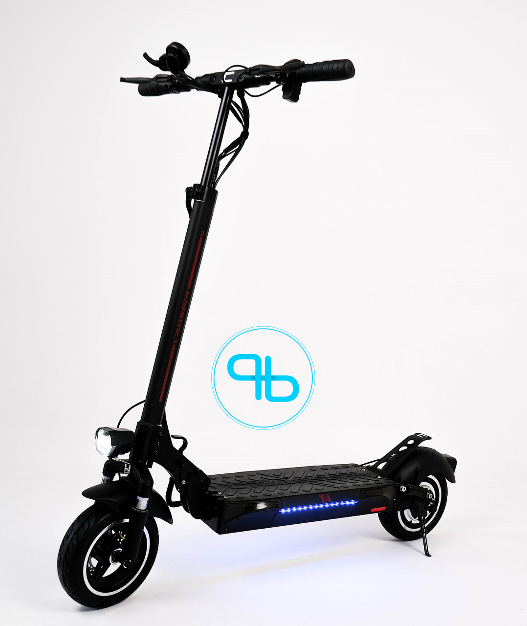 Електросамокат Crosser T4 10" (1000W 48V 12.5Ah) Пневматичні амортизатори | Probot фото 3