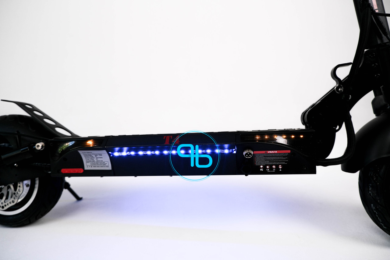 Електросамокат Crosser T4 10" (1000W 48V 12.5Ah) Пневматичні амортизатори | Probot фото 4