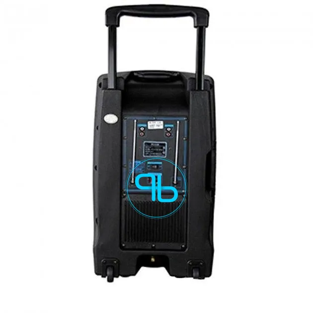 Портативна колонка-чемодан Temeisheng XPRO SL-15-01 200 Вт (USB, SD, FM радио, Bluetooth, 2 мікрофони) | Probot фото 2