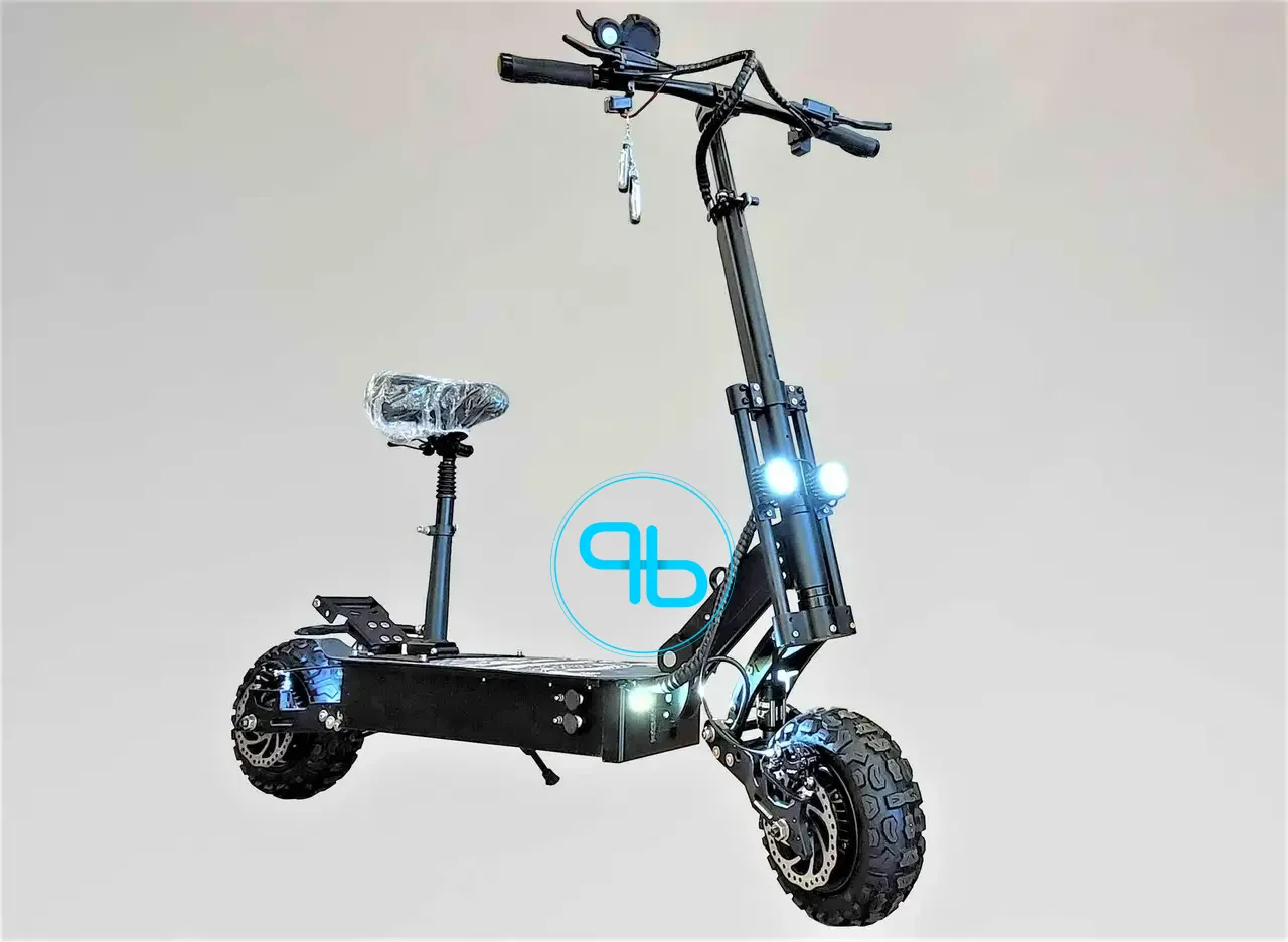 Електросамокат Tesla 2600 (1500W*2 60V 26Ah) з сидінням | Probot