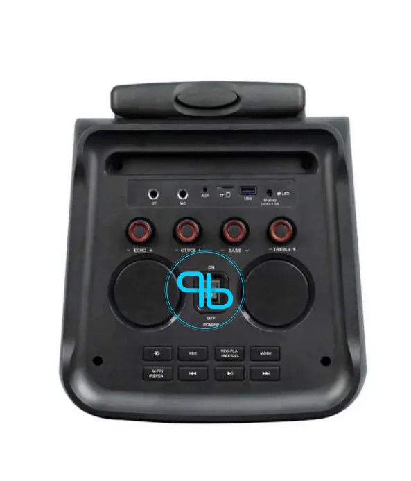 Переносна колонка-валіза Bluetooth з 2 радіомікрофонами Temeisheng TMS S6-4 | Probot фото 4