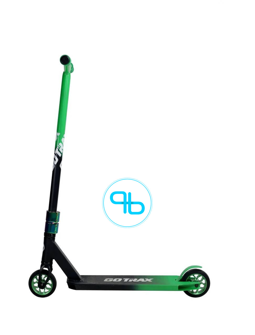 Трюковий самокат Go TRAX ST PRO 200 чорно-зелений | Probot фото 3