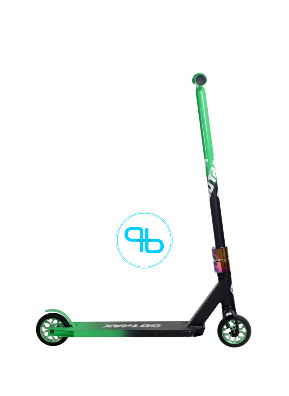 Трюковий самокат Go TRAX ST PRO 200 чорно-зелений | Probot фото 5