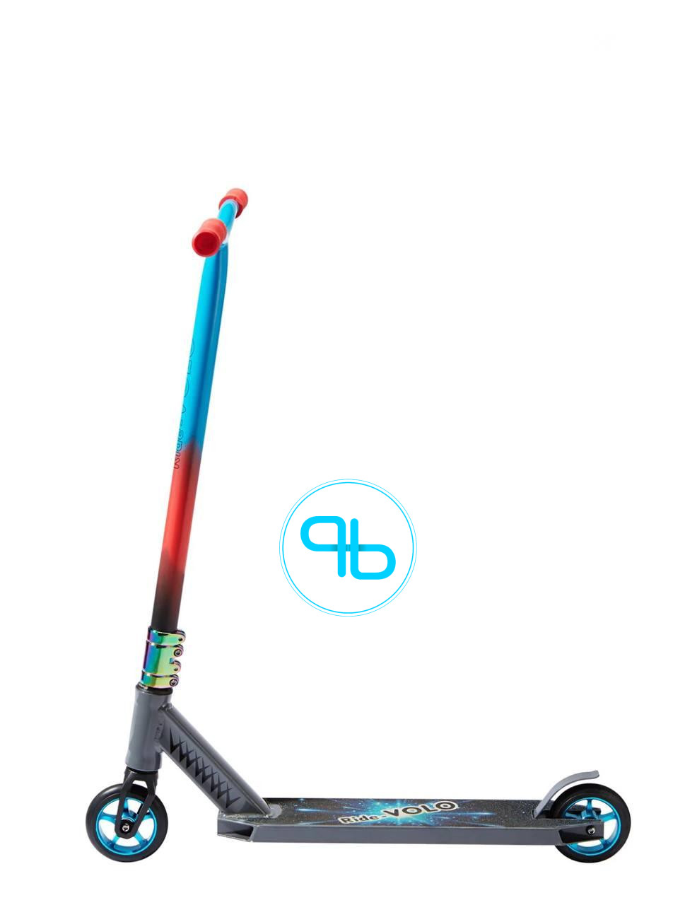 Трюковий самокат Go TRAX ST PRO 200 голубий з оранжевим | Probot фото 8