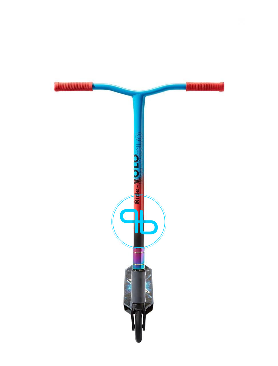 Трюковий самокат Go TRAX ST PRO 200 голубий з оранжевим | Probot фото 7