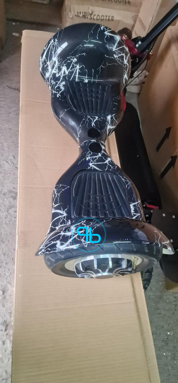 Гіроборд Smart Balance Wheel 10 Premium New Біла блискавка | Probot фото 3