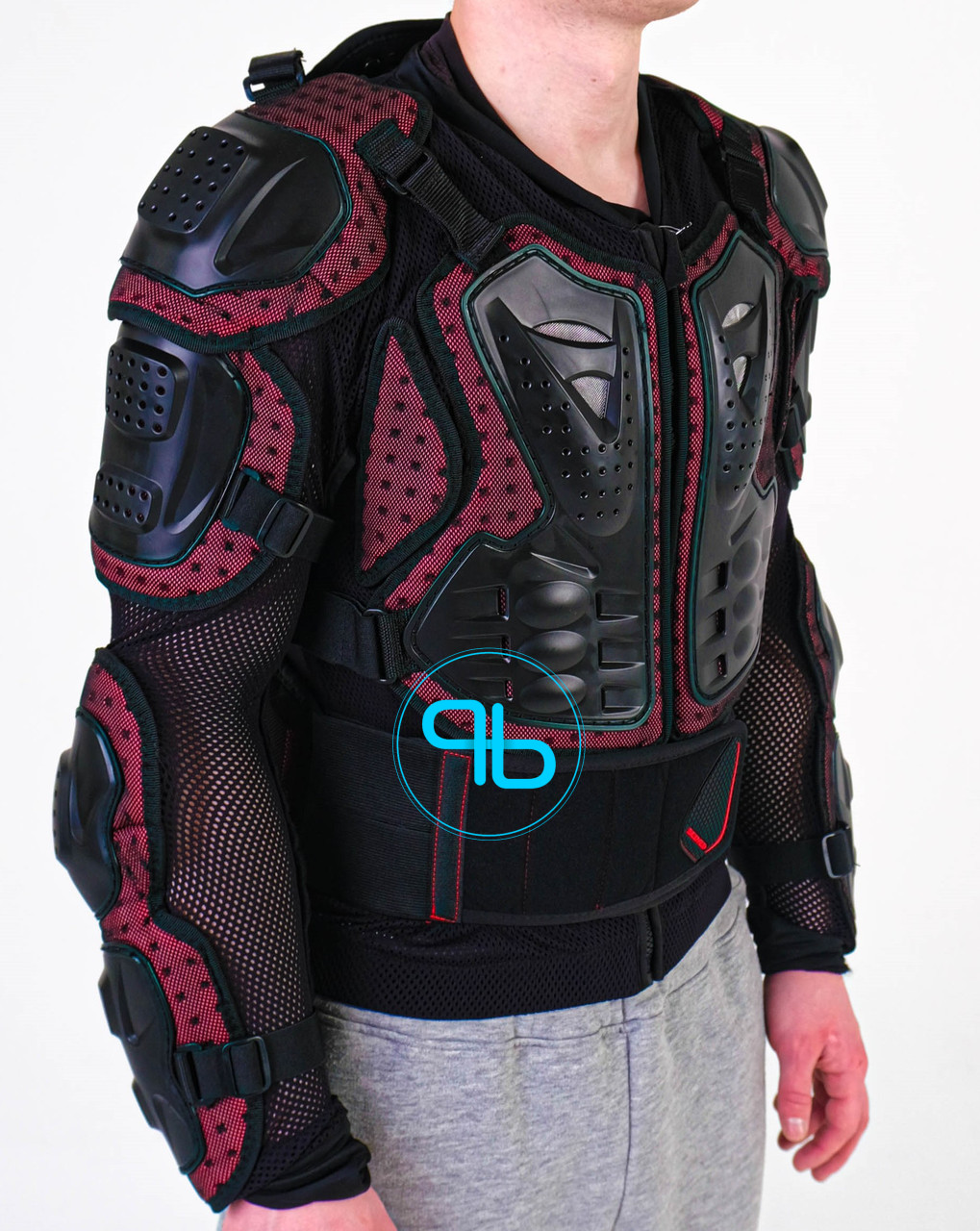 Моточерепаха SCOYCO AM02-2 із захистом тулуба та рук (модель unisex) | Probot фото 3