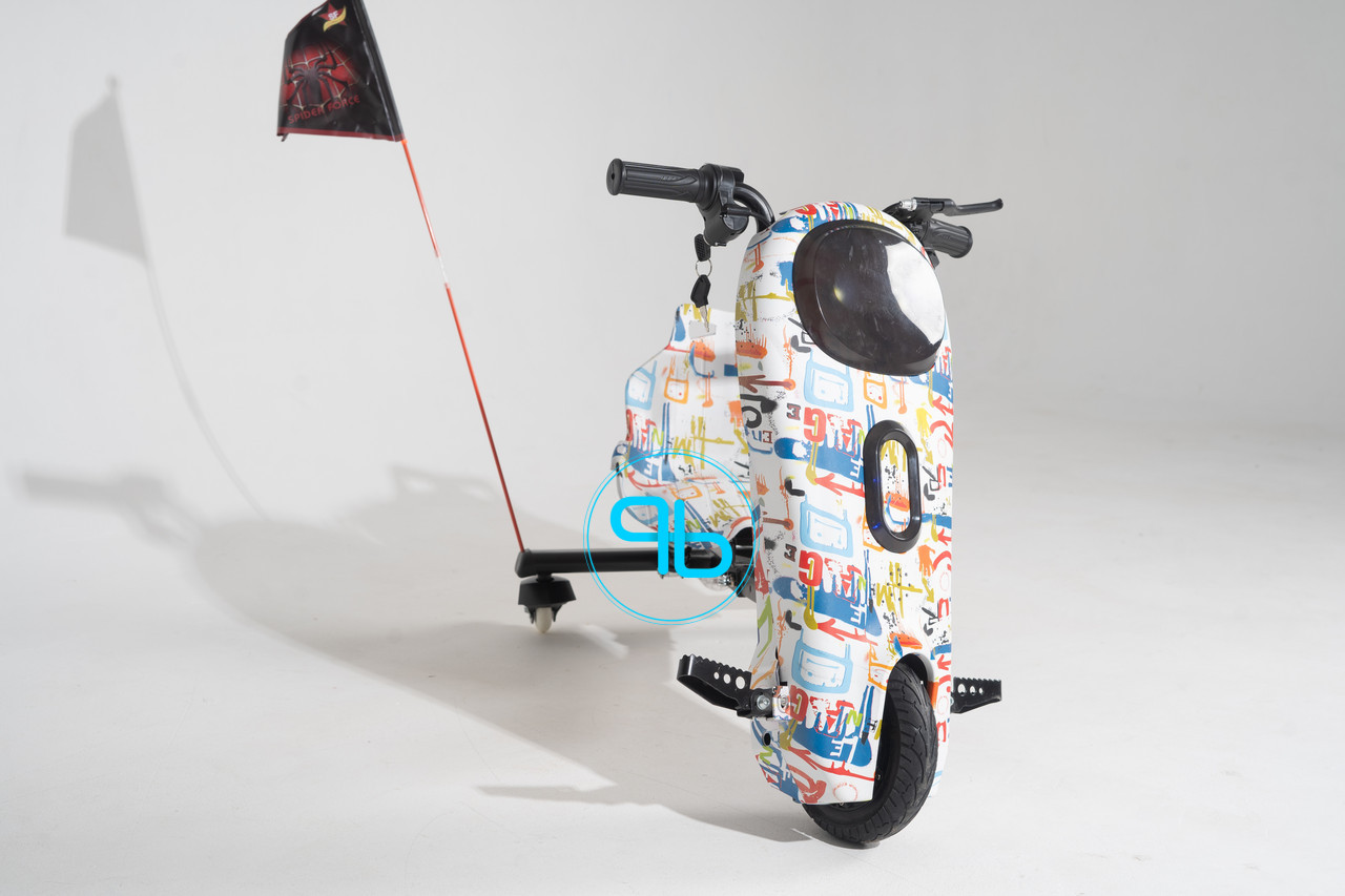 Дрифт-карт Windtech Crazy Bug 350W Білий графіті | Probot фото 4