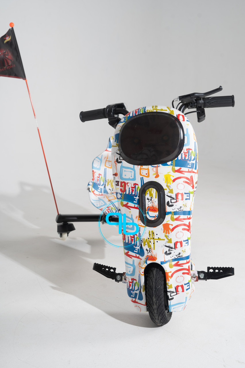 Дрифт-карт Windtech Crazy Bug 350W Білий графіті | Probot фото 6