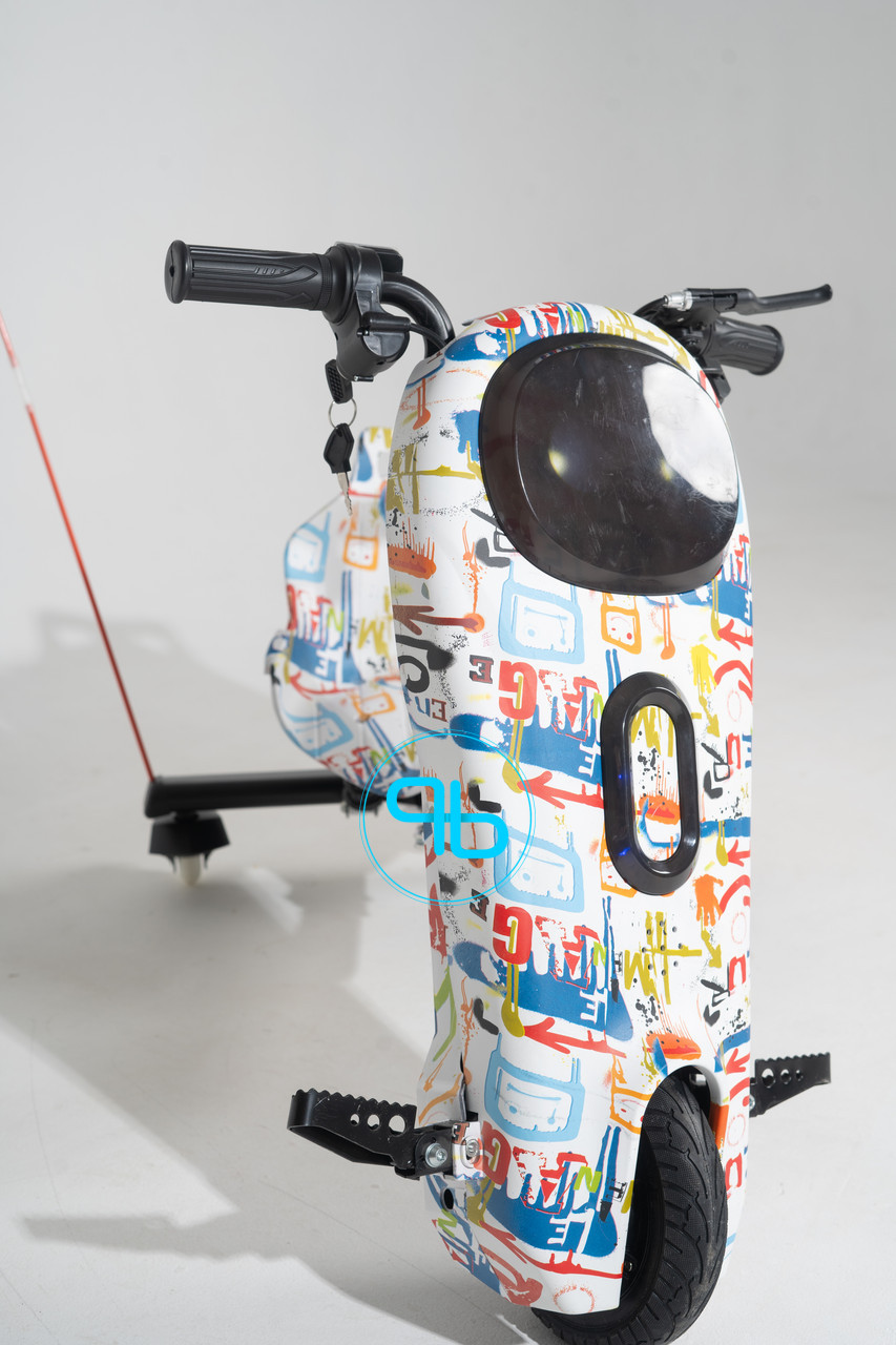 Дрифт-карт Windtech Crazy Bug 350W Білий графіті | Probot