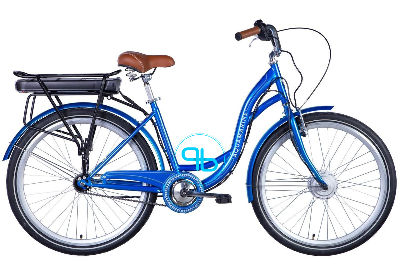 Електровелосипед Dorozhnik Akvamarin 26" (500W 36V 16Ah) ПЛАСТИКОВЫЙ БОКС | Probot фото 2