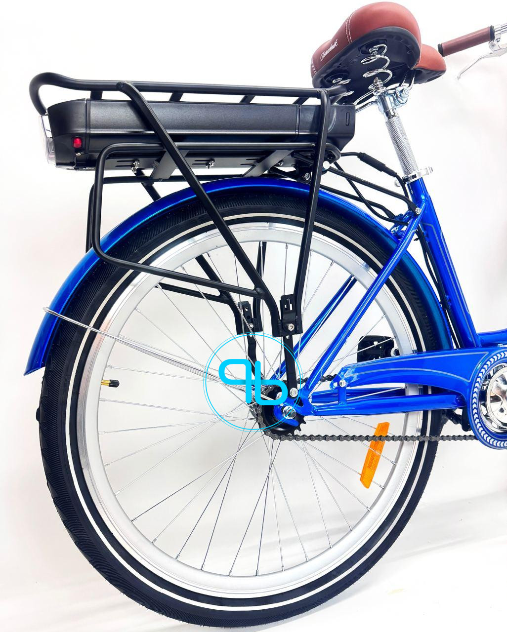 Електровелосипед Dorozhnik Akvamarin 26" (500W 36V 16Ah) ПЛАСТИКОВЫЙ БОКС | Probot фото 5