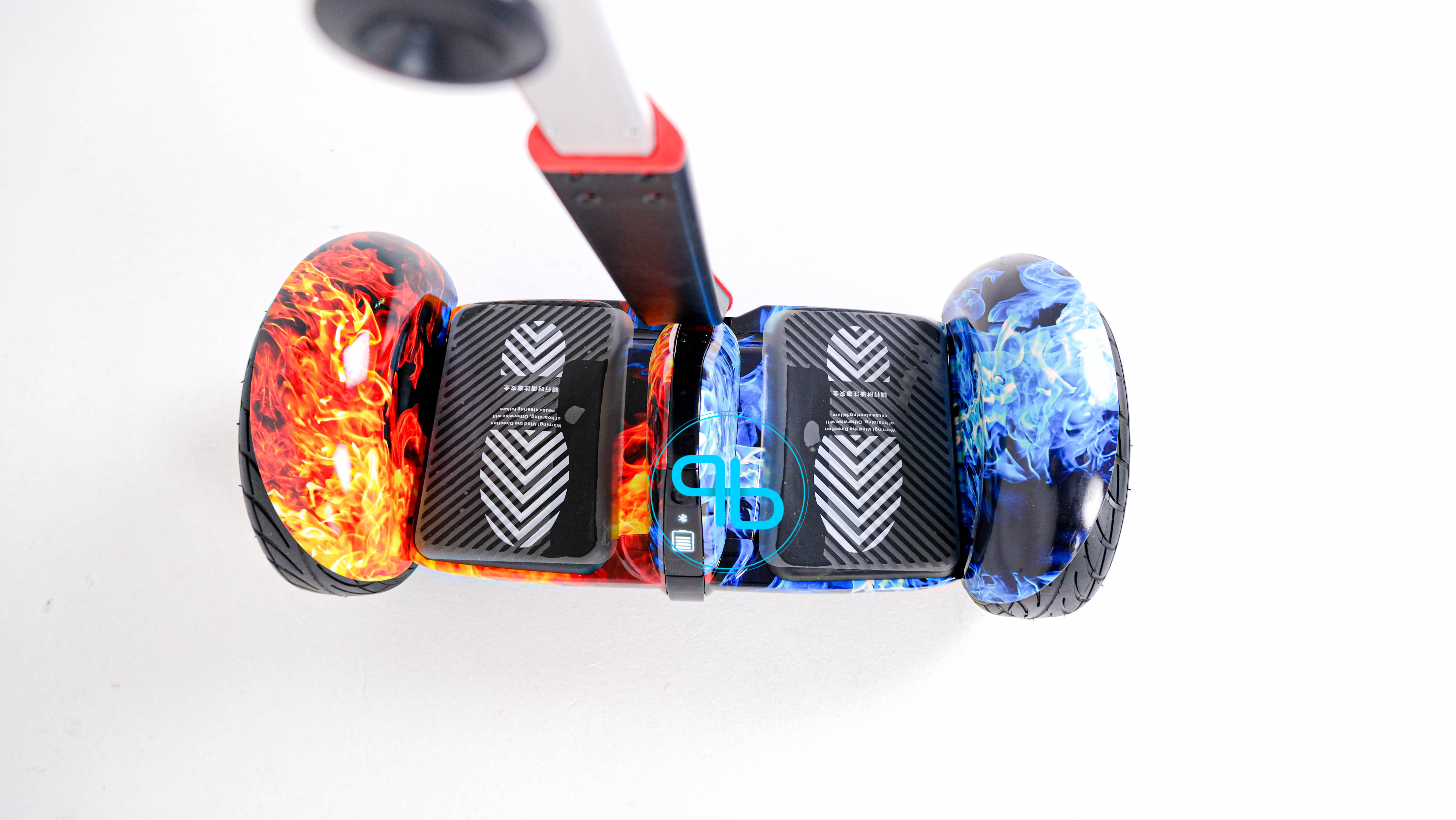 Сігвей з ручкою А8 Premium Вогонь та Лід | Probot фото 5