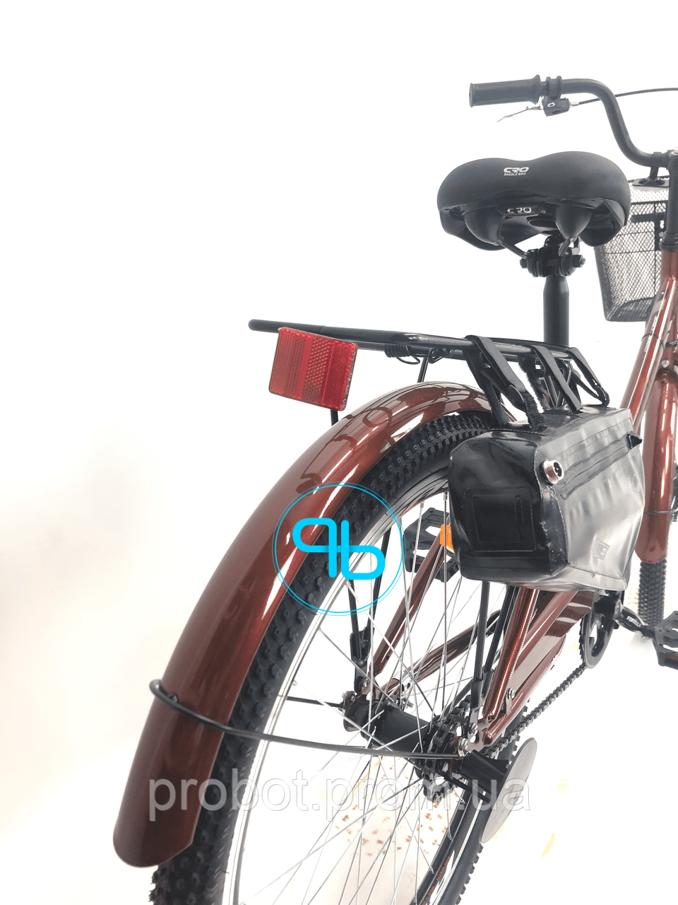 Електровелосипед Crosser Smart 24" (500W 36V 13,2Ah) Бронза | Probot фото 5