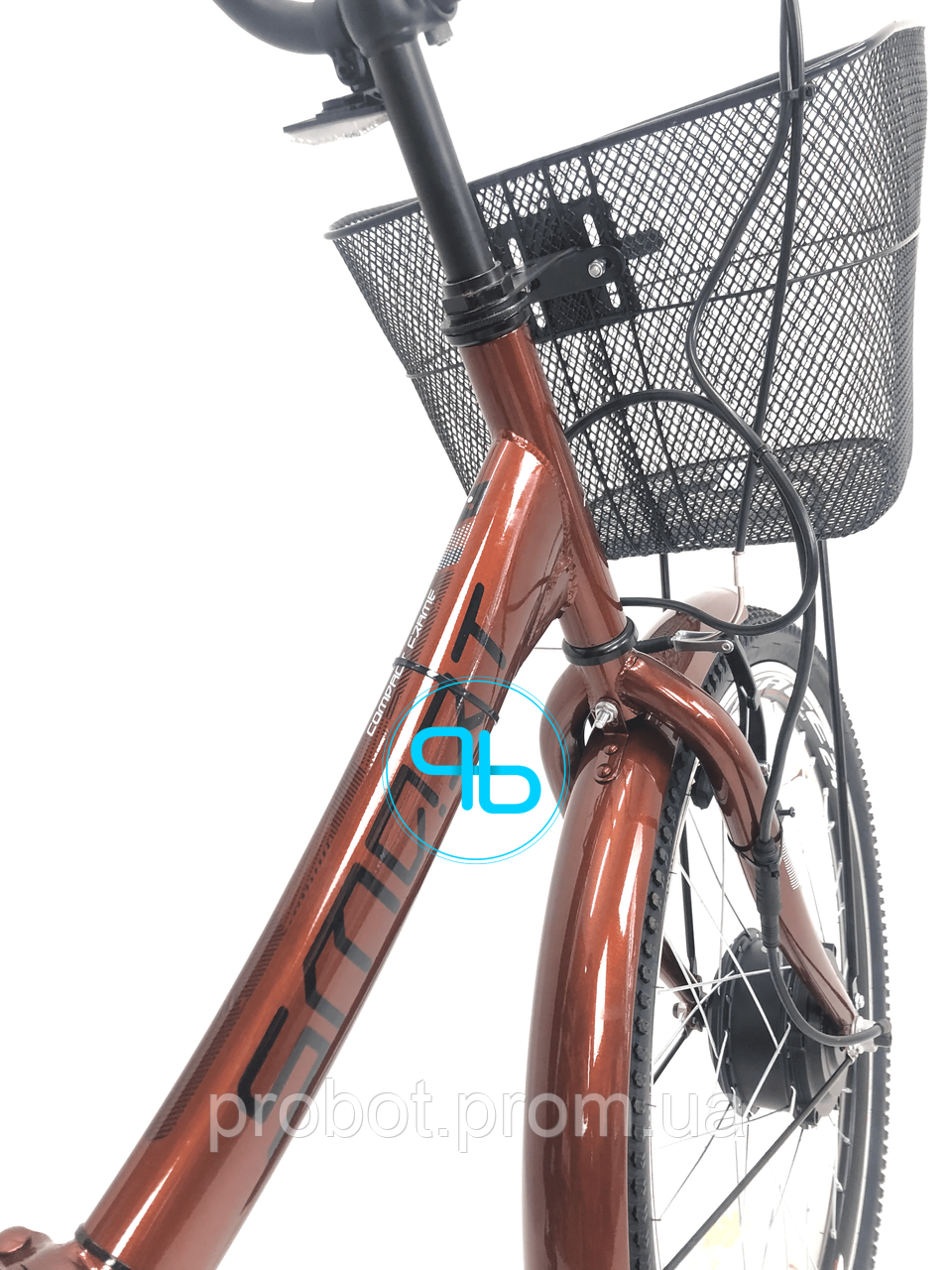 Електровелосипед Crosser Smart 24" (500W 36V 13,2Ah) Бронза | Probot фото 9