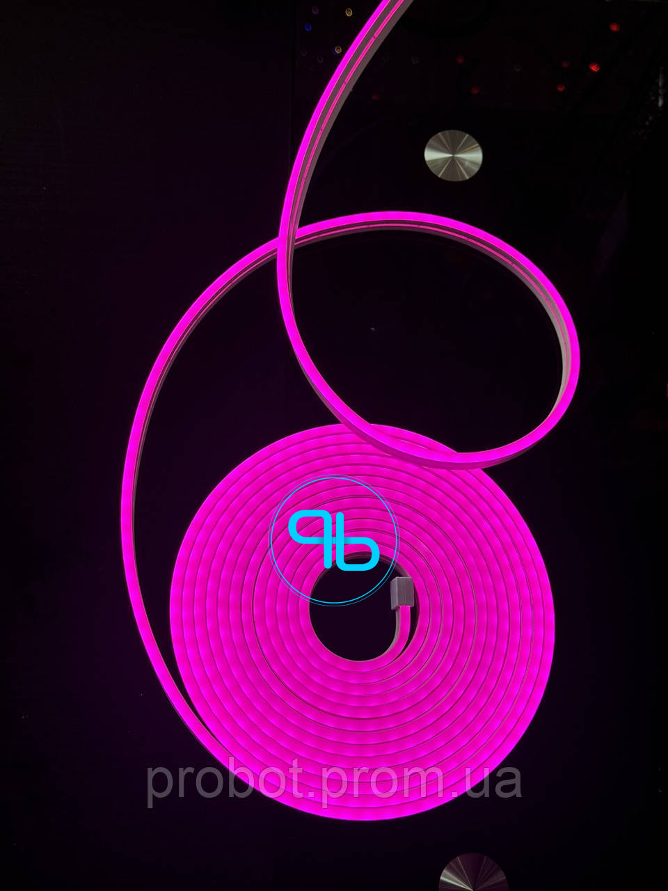 Неонова стрічка Рожева 5 метрів 220v | Probot