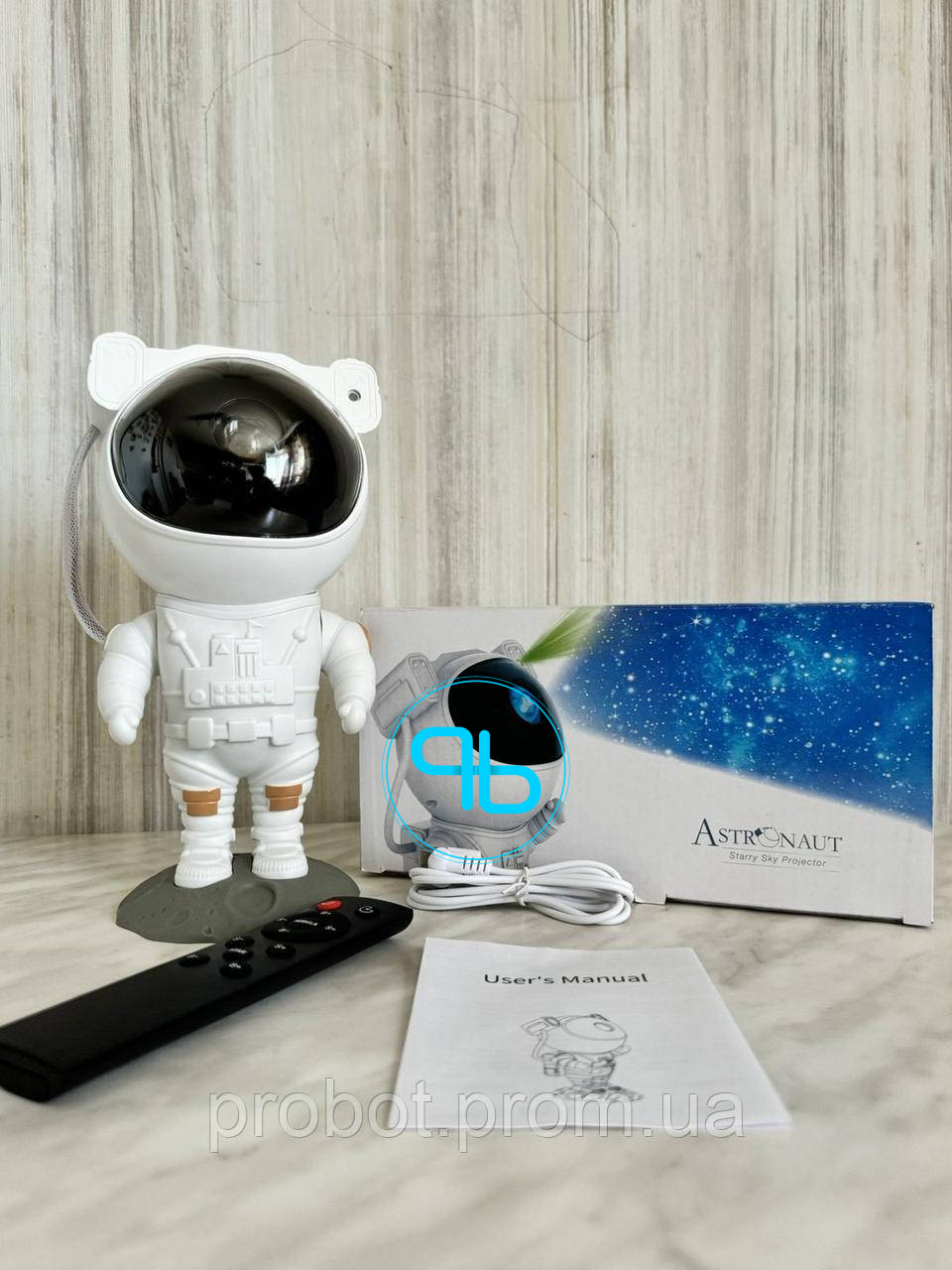 Лазерний нічник проектор Космонавт з пультом | Probot фото 10