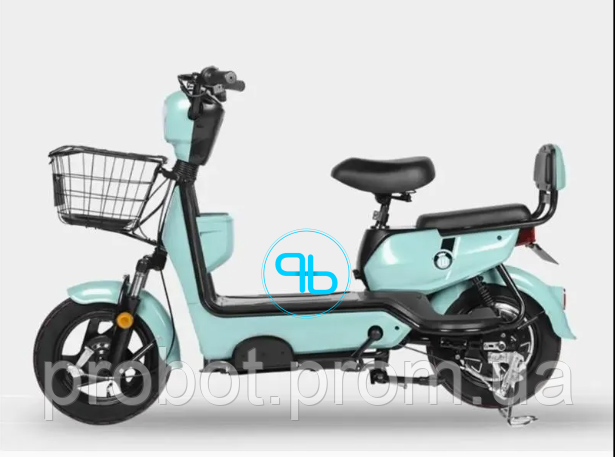 Електричний скутер 350 Вт (48 В 20 Ач) з кошиком | Probot фото 2