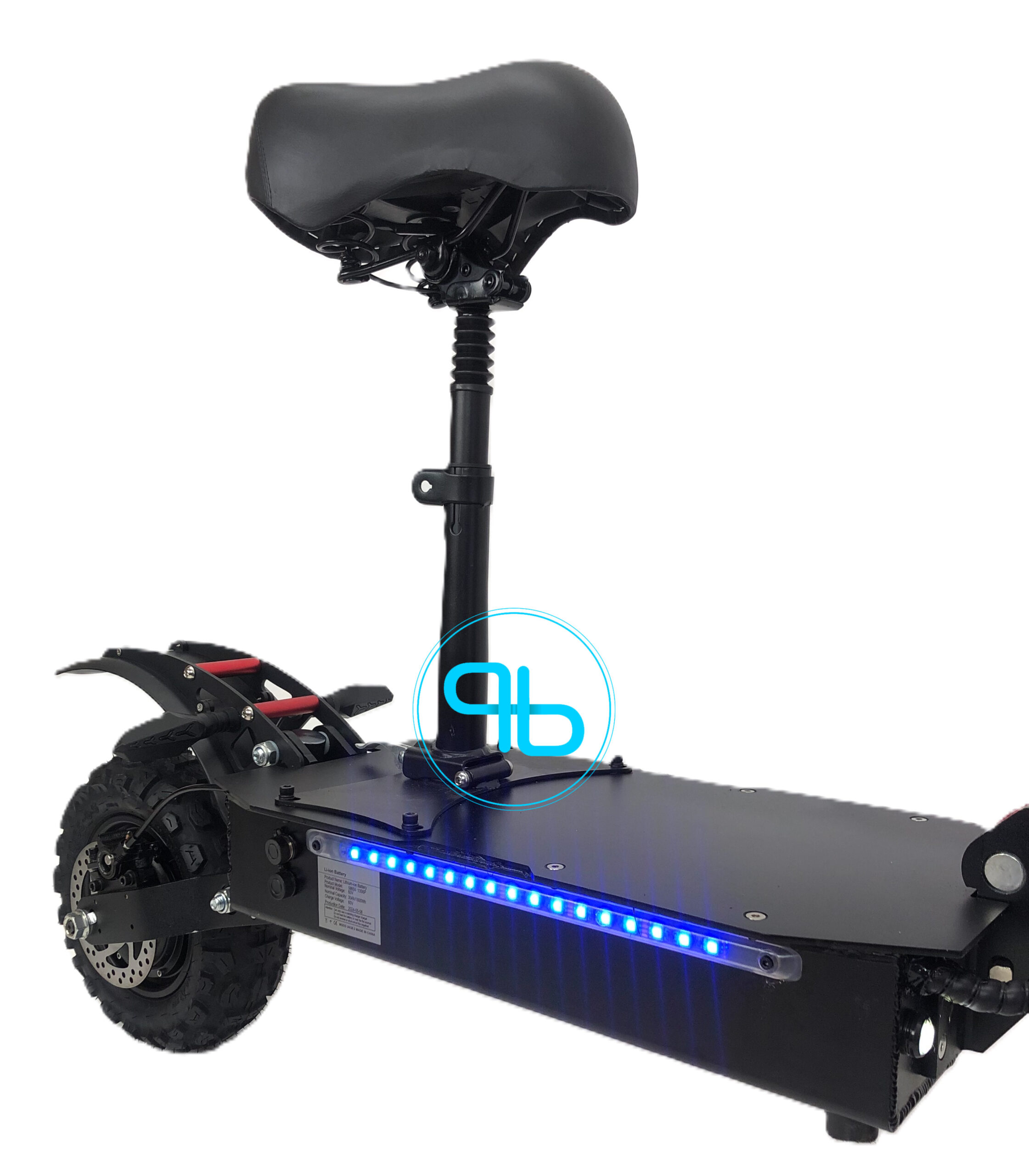 Електросамокат Tesla 4000 (3000W х2 60V 30Ah) NFC ключ | Probot фото 10
