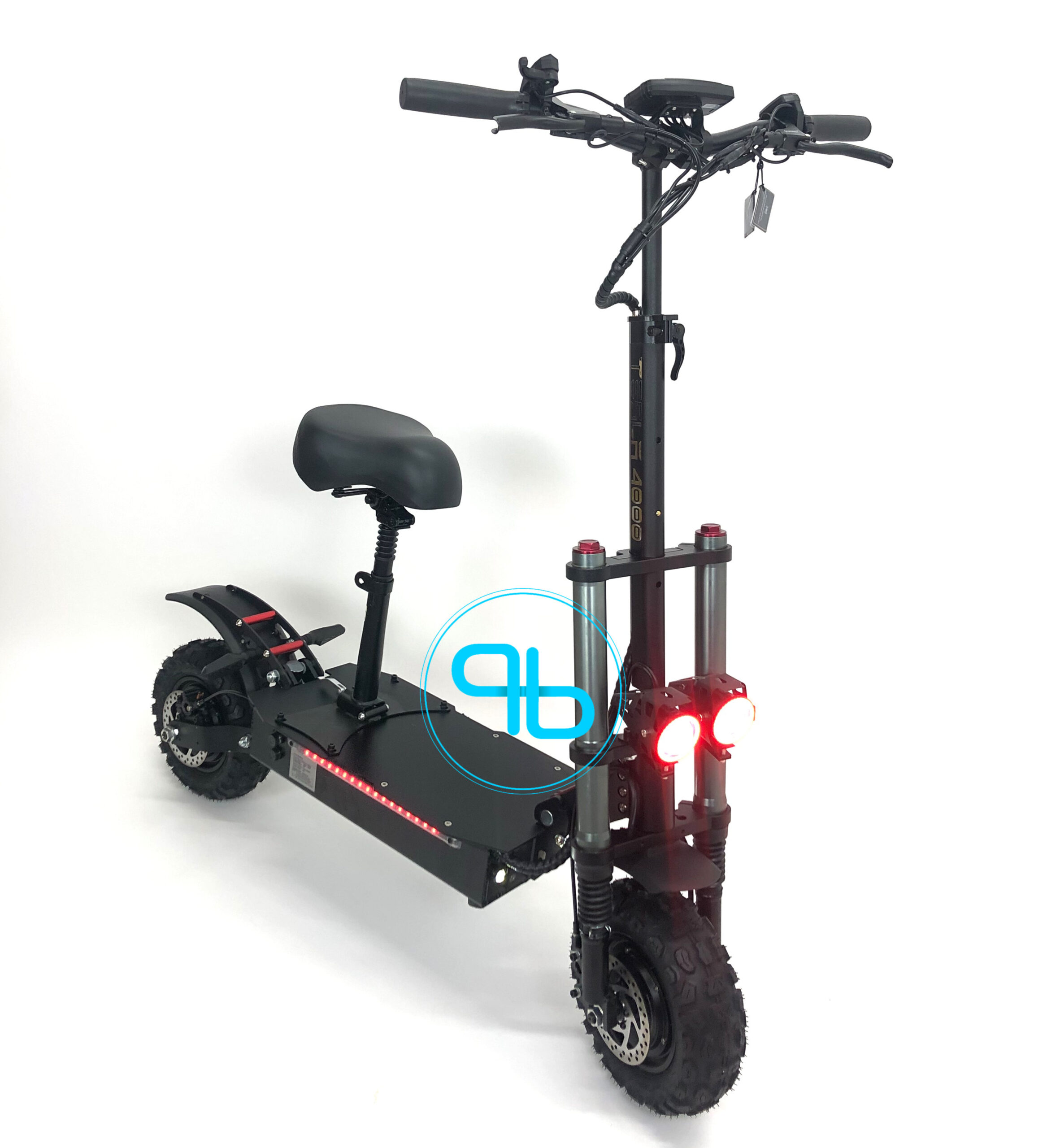 Електросамокат Tesla 4000 (3000W х2 60V 30Ah) NFC ключ | Probot фото 6