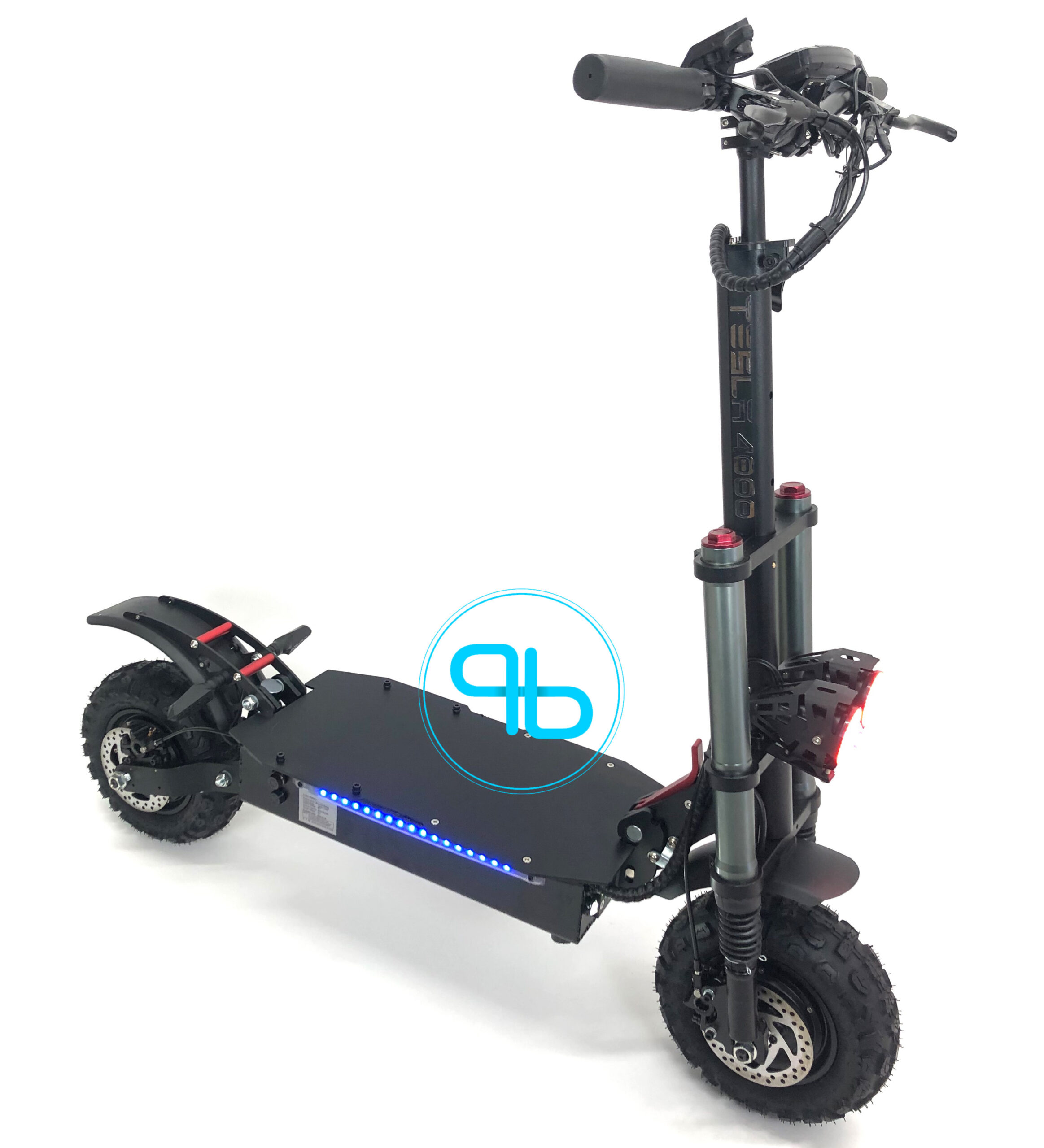 Електросамокат Tesla 4000 (3000W х2 60V 30Ah) NFC ключ | Probot фото 9