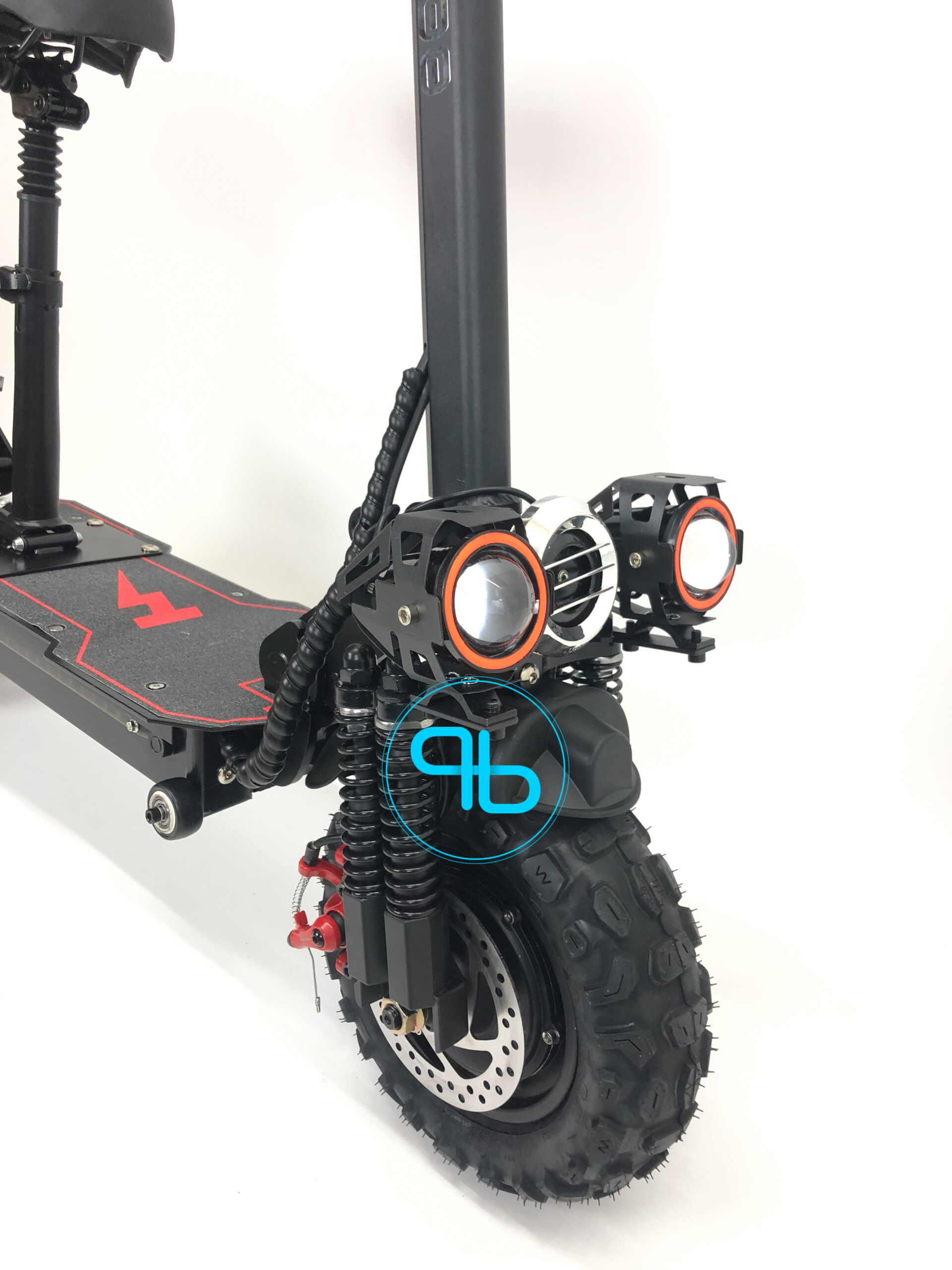 Електросамокат Tesla 26000 (2000Wх2 48V 26Ah) NFC ключ з сидінням | Probot фото 7