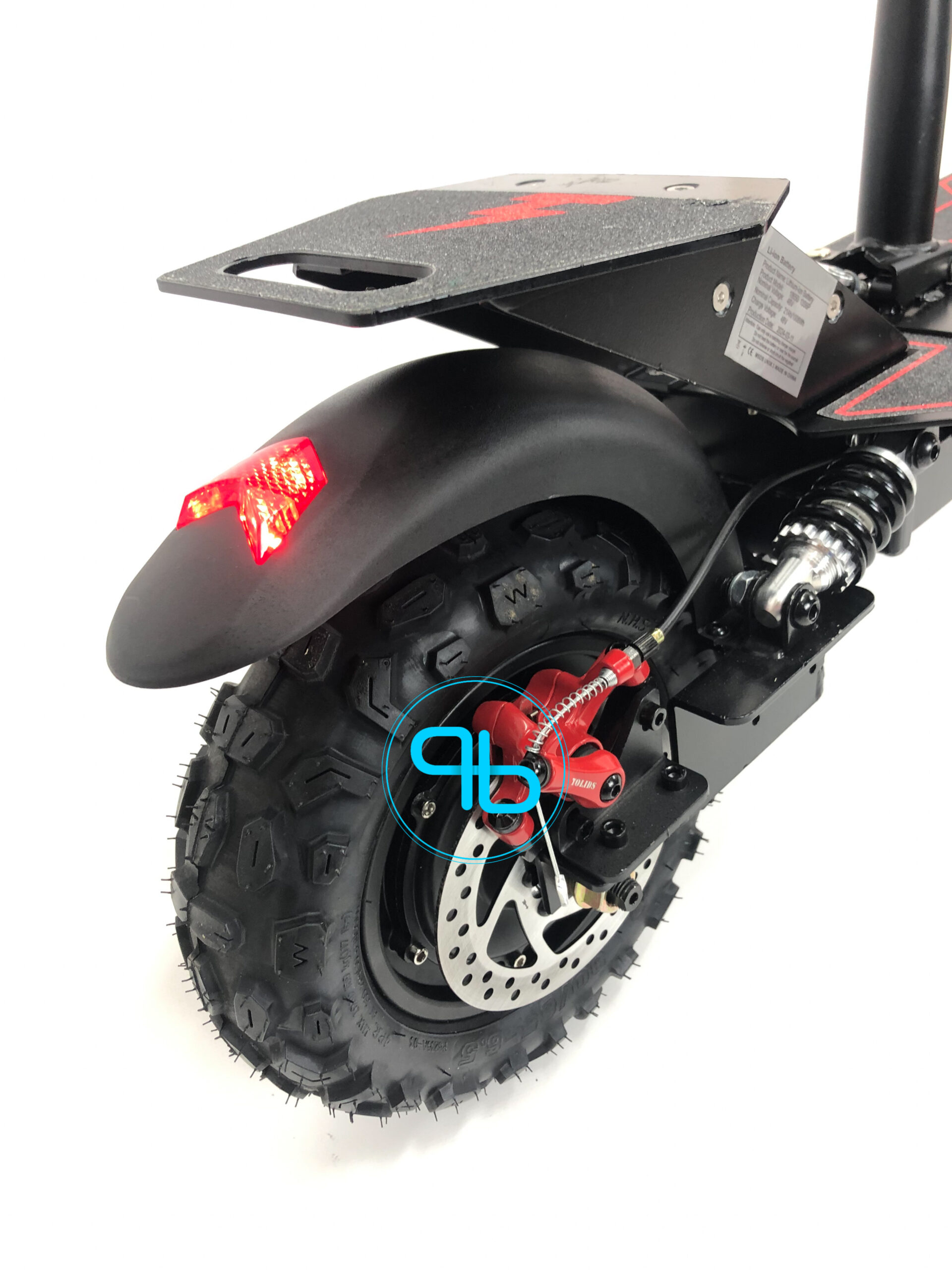 Електросамокат Tesla 26000 (2000Wх2 48V 26Ah) NFC ключ з сидінням | Probot фото 4