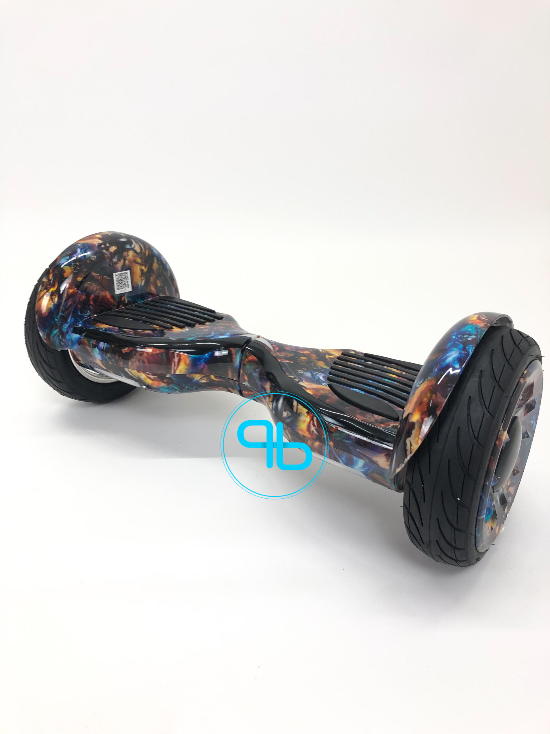 Гіроборд Balance Wheel Premium 10.5" Кольорове полум'я | Probot фото 3