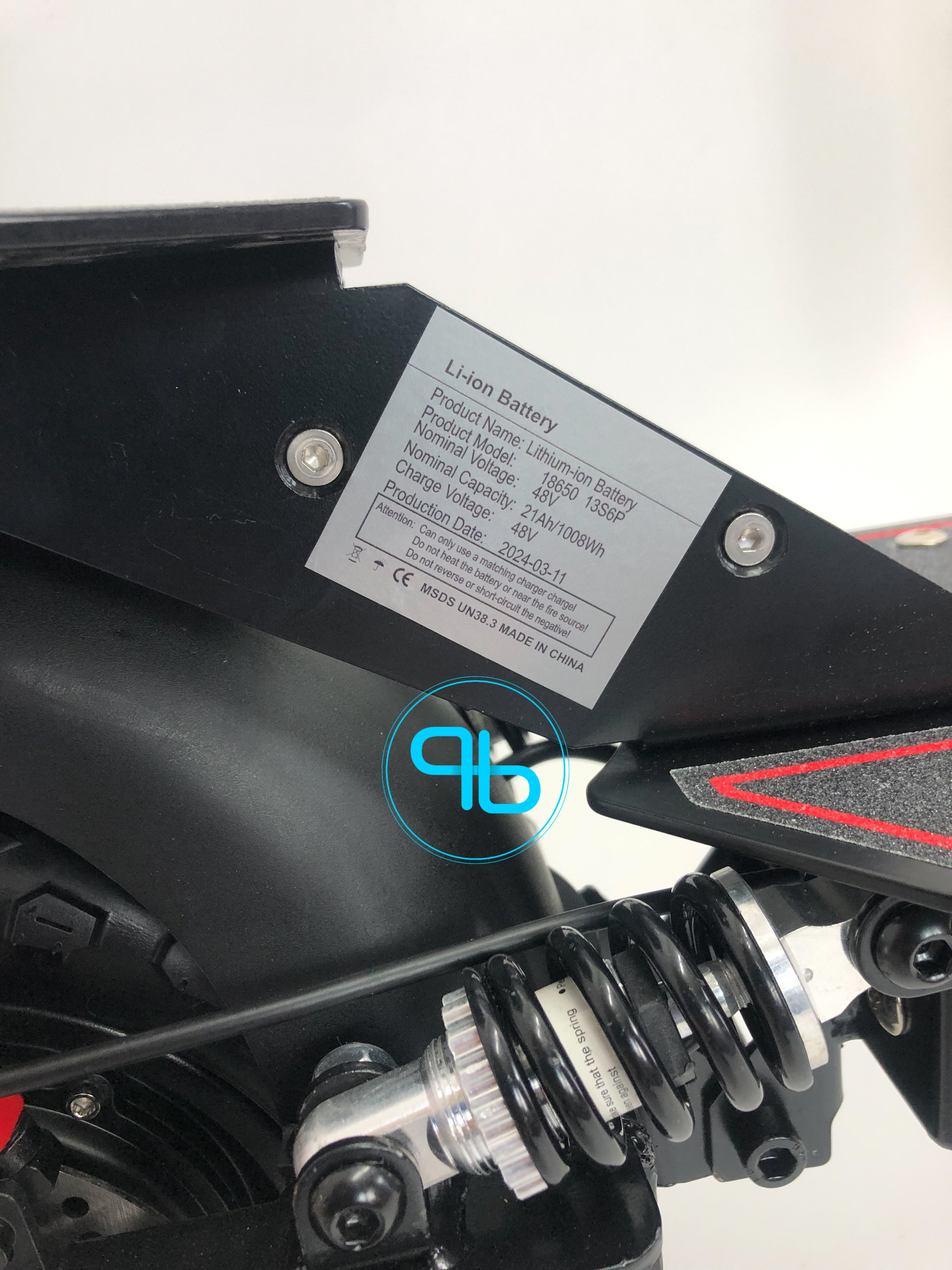 Електросамокат Tesla 26000 (2000Wх2 48V 26Ah) NFC ключ | Probot фото 11