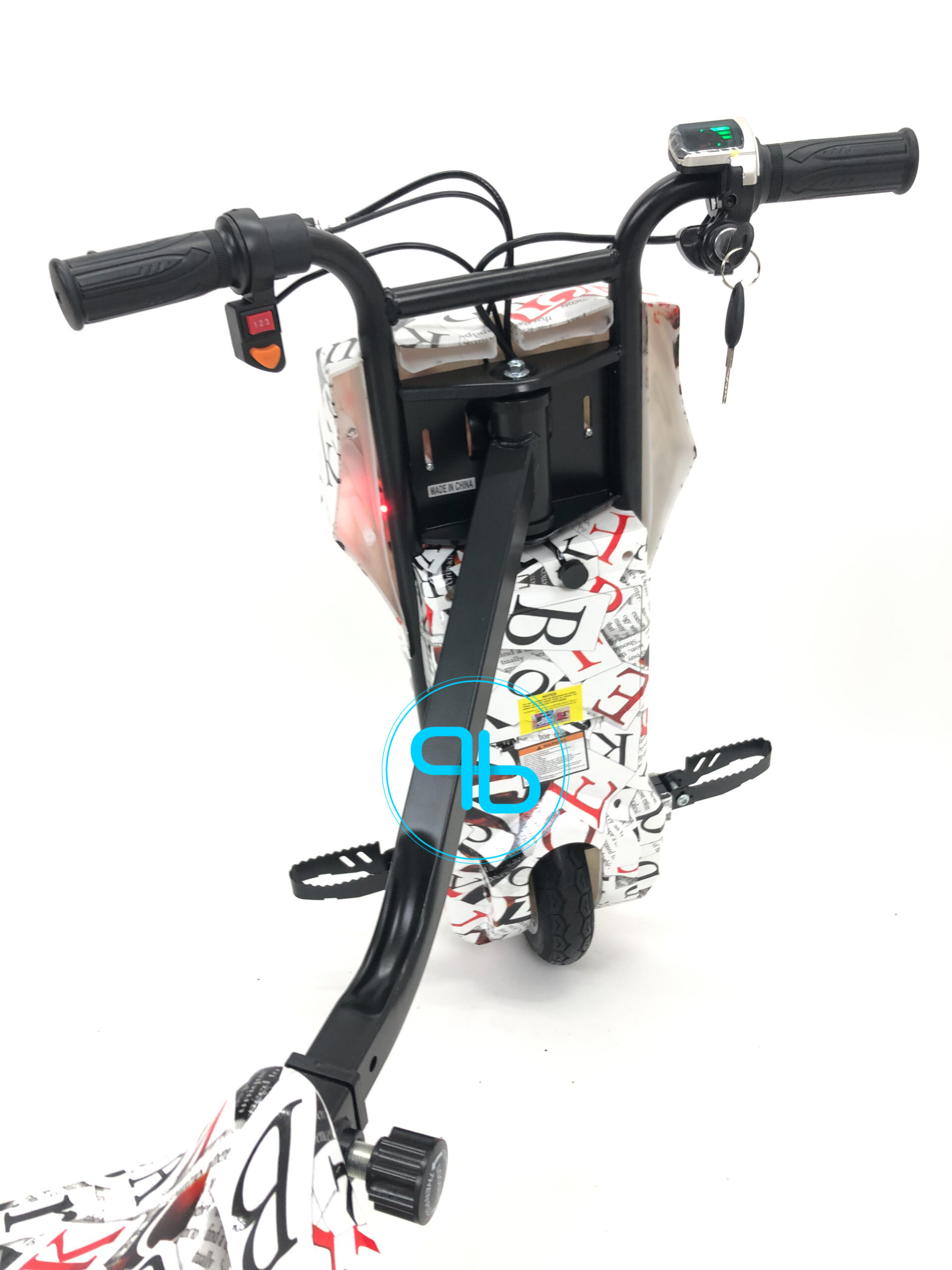 Дріфт-карт Windtech Crazy Bug 500W Біле графіті | Probot фото 9