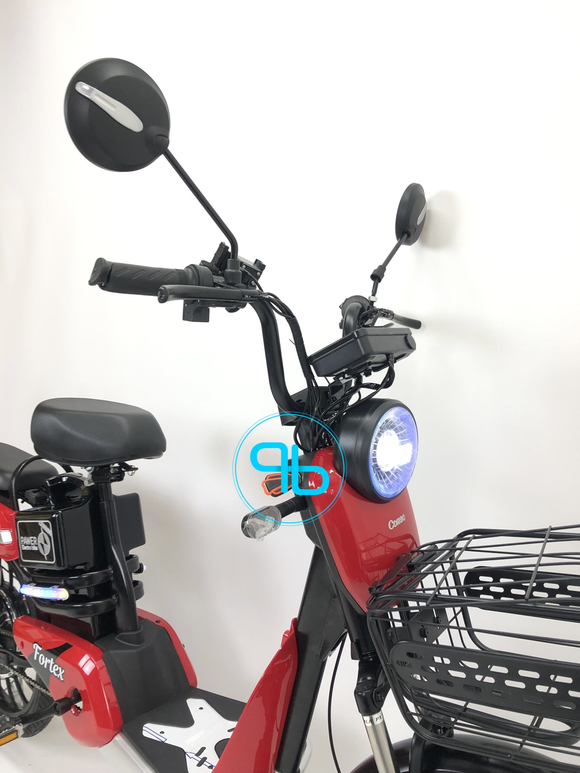 Eлектровеловипед Corso Fortex Pro 20" (750W 48V 24Ah) Червоний | Probot фото 4