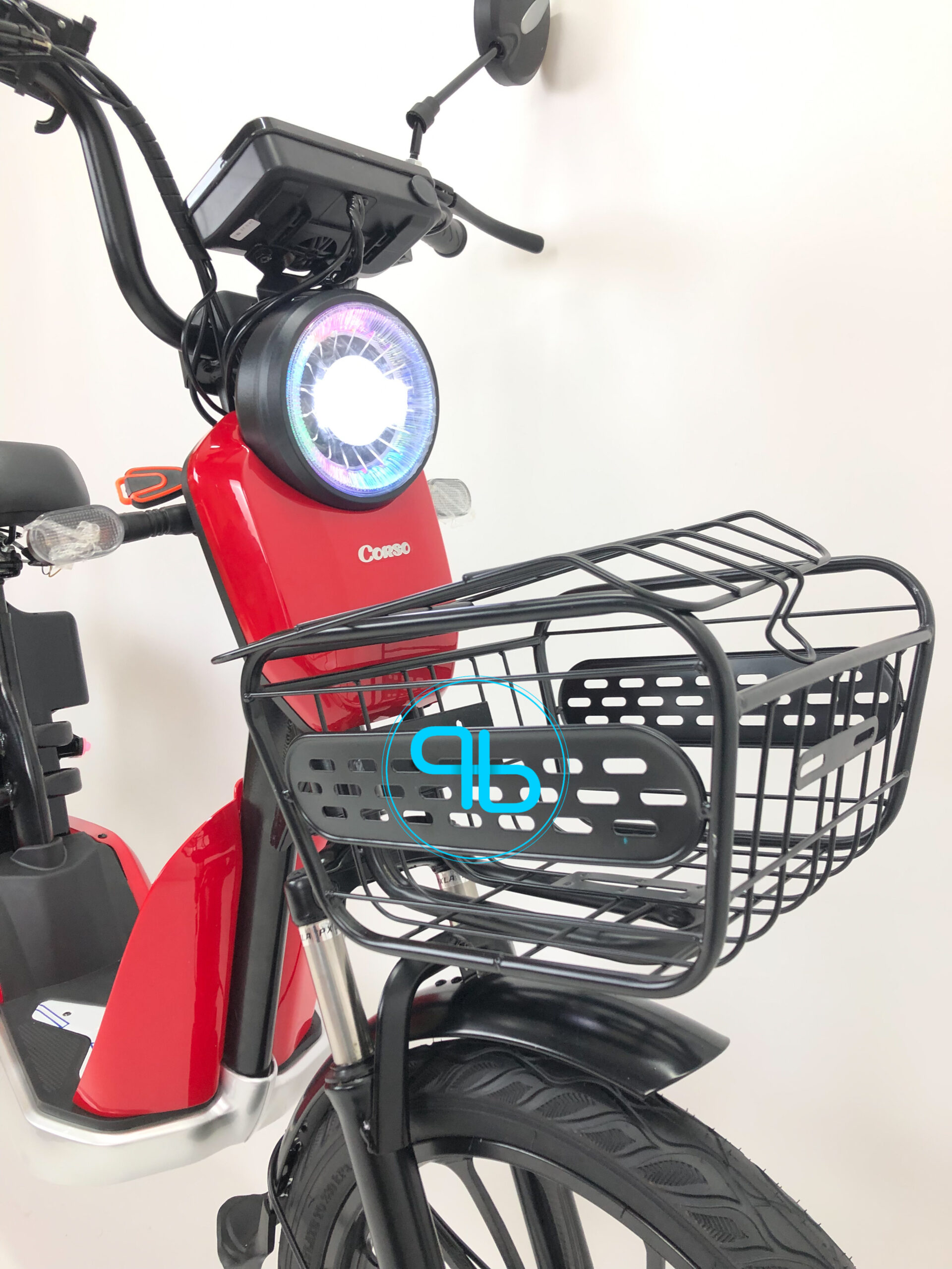 Eлектровеловипед Corso Fortex Pro 20" (750W 48V 24Ah) Червоний | Probot фото 5