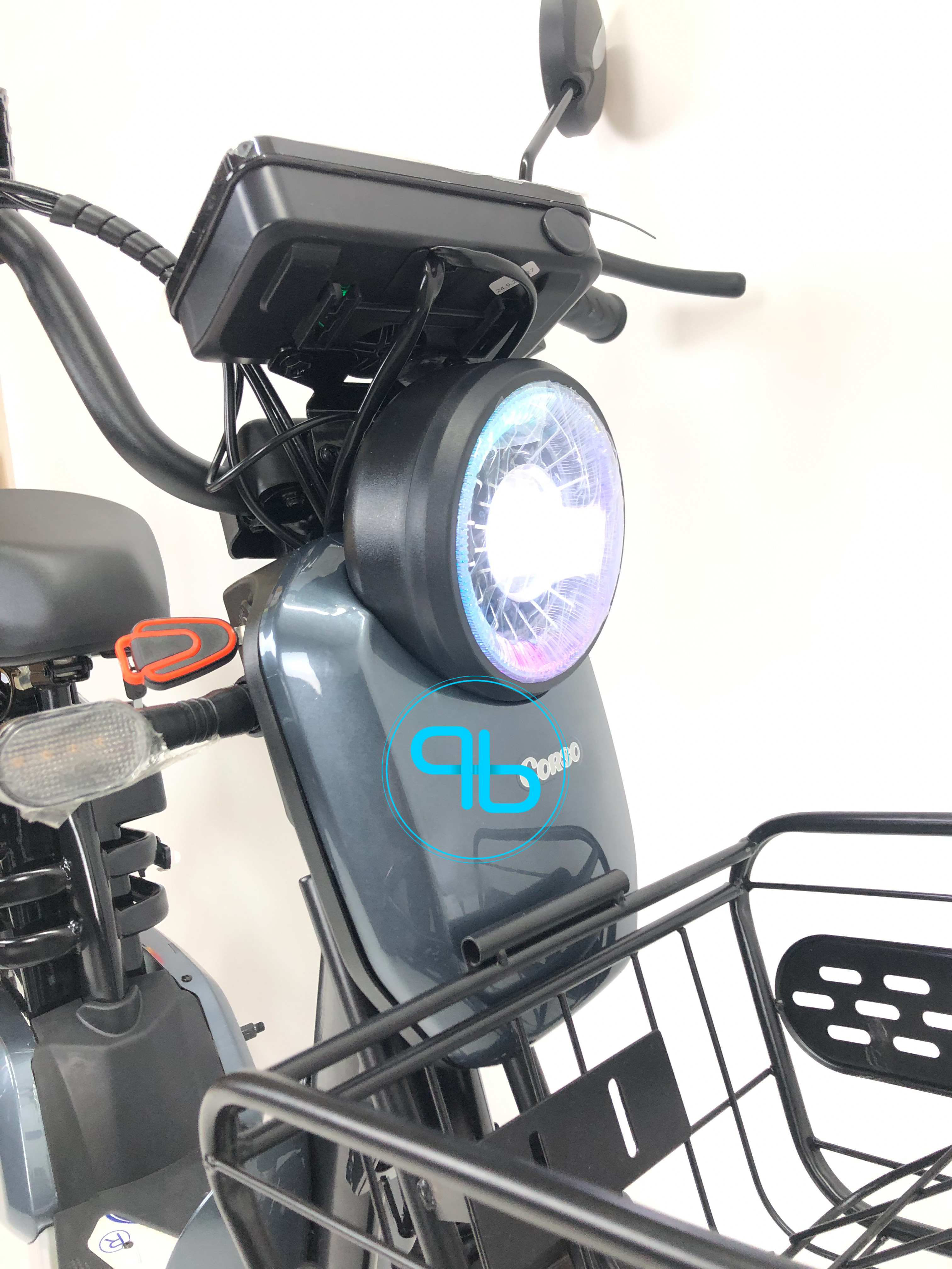 Eлектровеловипед Corso Fortex Pro 20" (750W 48V 24Ah) Сірий | Probot фото 6