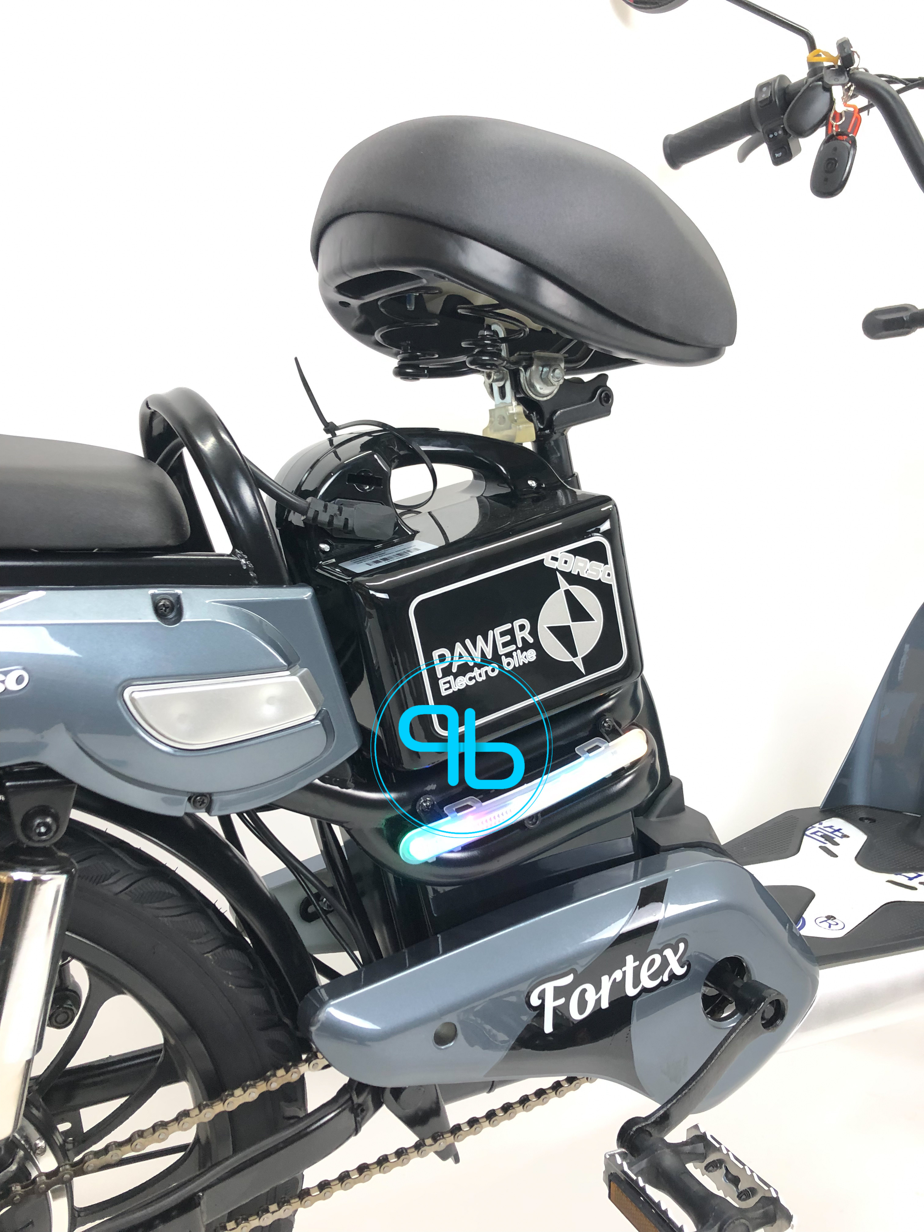 Eлектровеловипед Corso Fortex Pro 20" (750W 48V 24Ah) Сірий | Probot фото 10