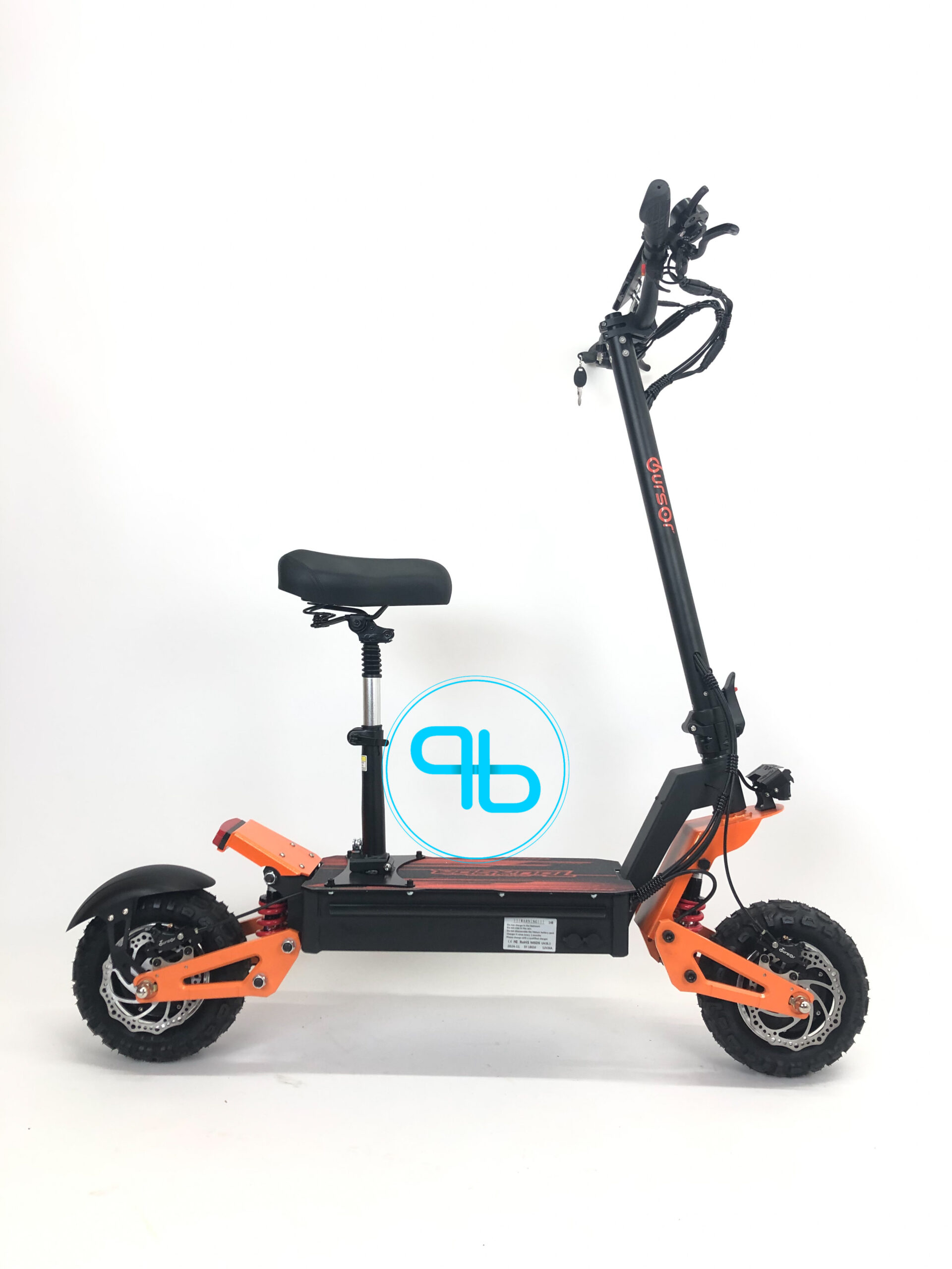 Електросамокат Toursor Max 11" (2x2500W 52V 26Ah) | Probot фото 3