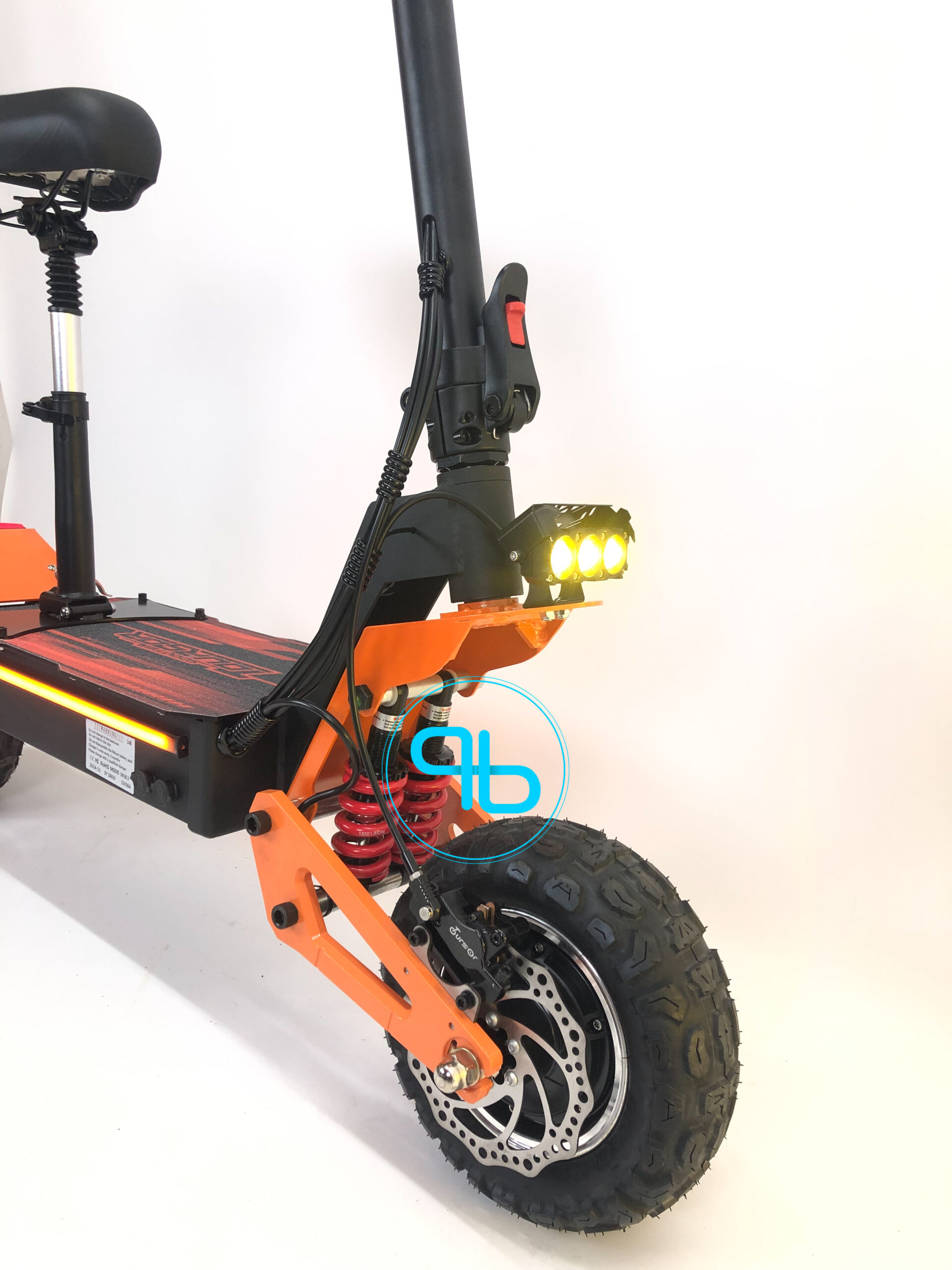 Електросамокат Toursor Max 11" (2x2500W 52V 26Ah) | Probot фото 4