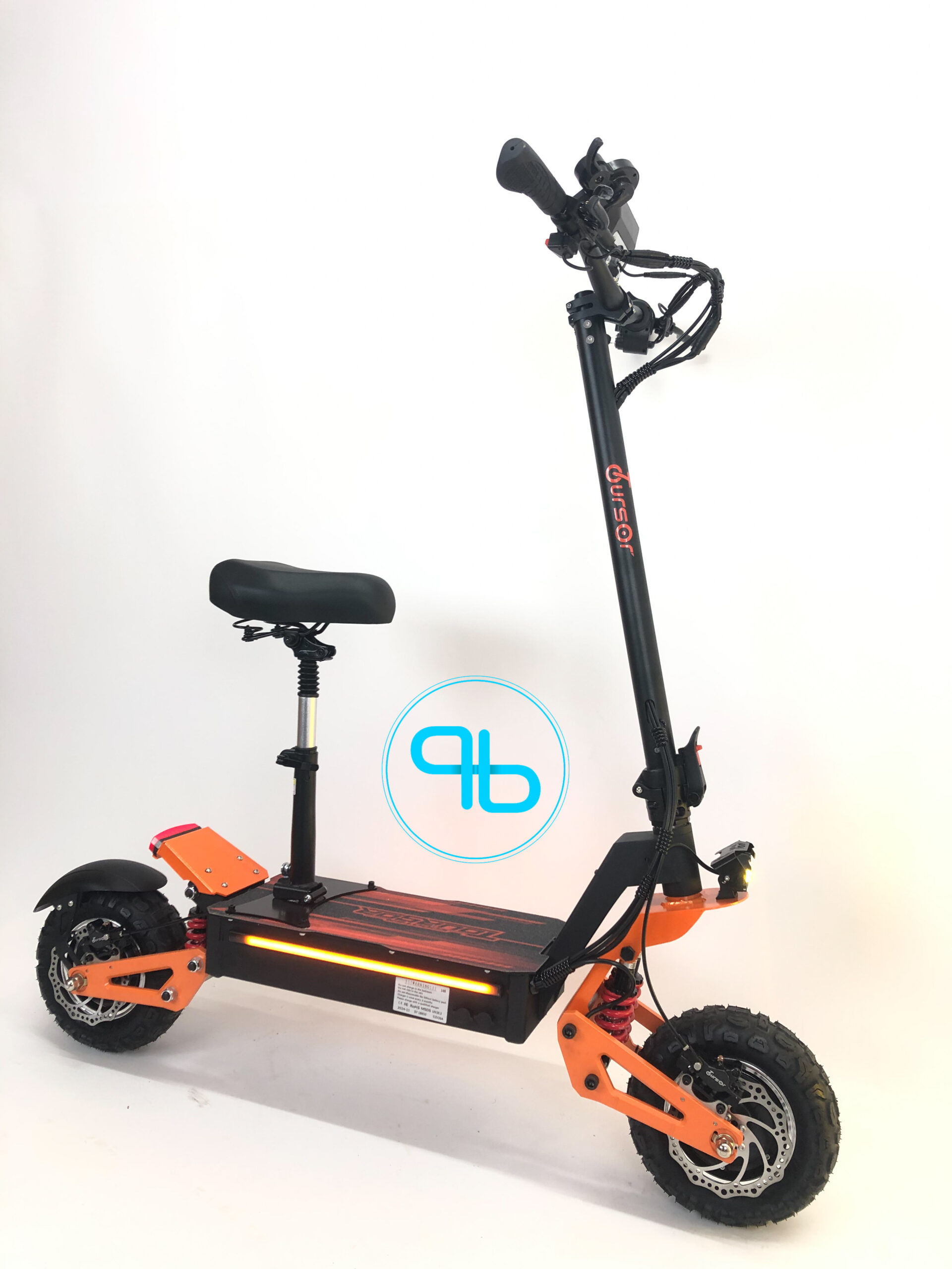 Електросамокат Toursor Max 11" (2x2500W 52V 26Ah) | Probot фото 5