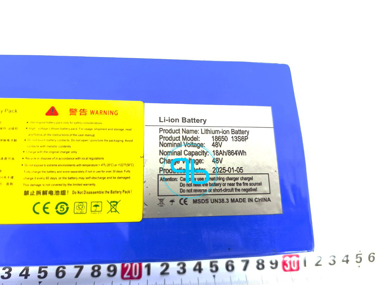 Літієвий акумулятор для електросамокату 48V 18Ah | Probot фото 4