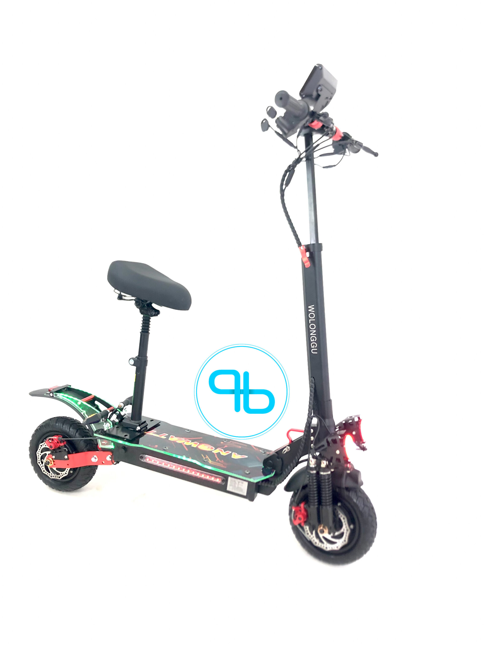 Електросамокат Angwatt 11" (2х2000W 48V 24Ah) повний привід | Probot фото 3