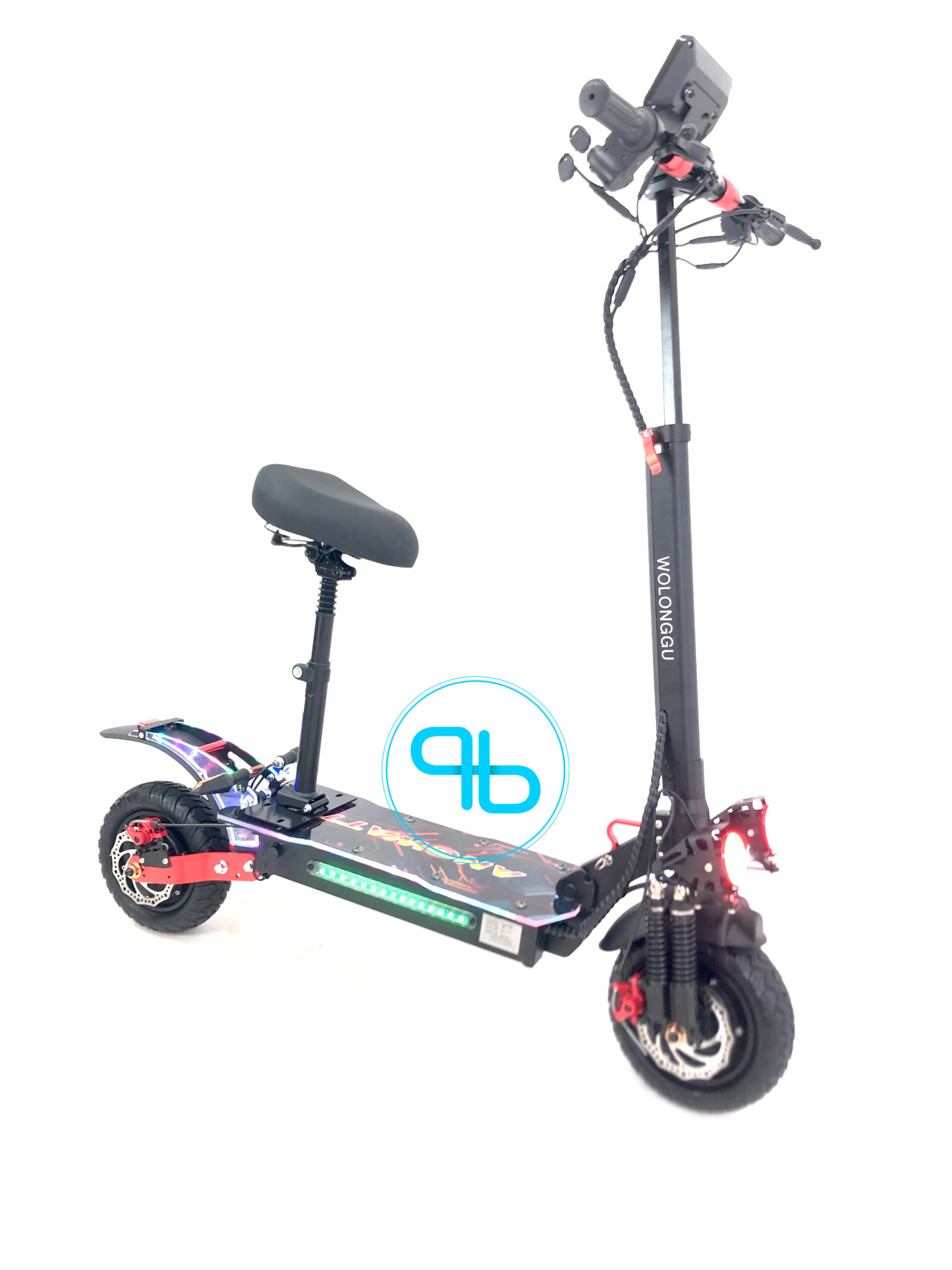 Електросамокат Angwatt 11" (2х2000W 48V 24Ah) повний привід | Probot фото 4