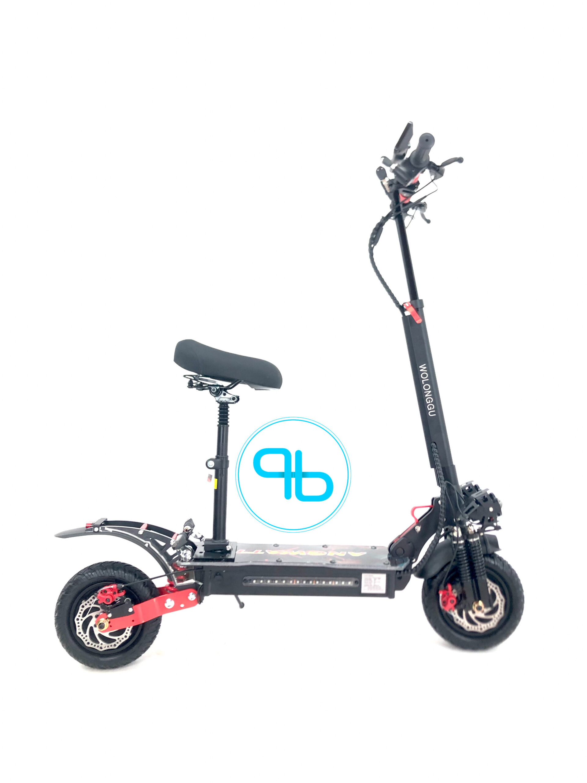 Електросамокат Angwatt 11" (2х2000W 48V 24Ah) повний привід | Probot фото 6