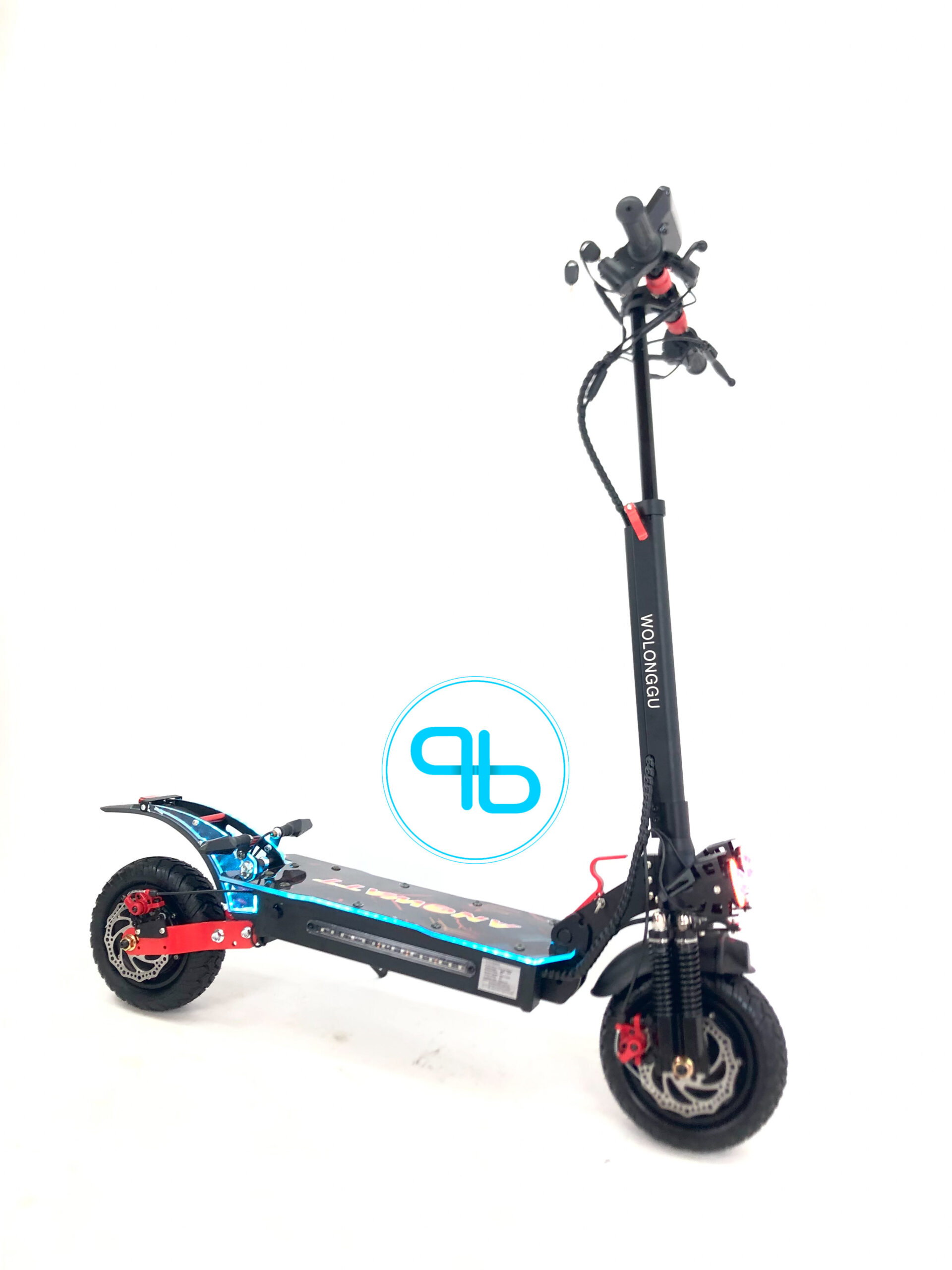 Електросамокат Angwatt 11″ (2х2000W 48V 24Ah) повний привід | Probot фото 1