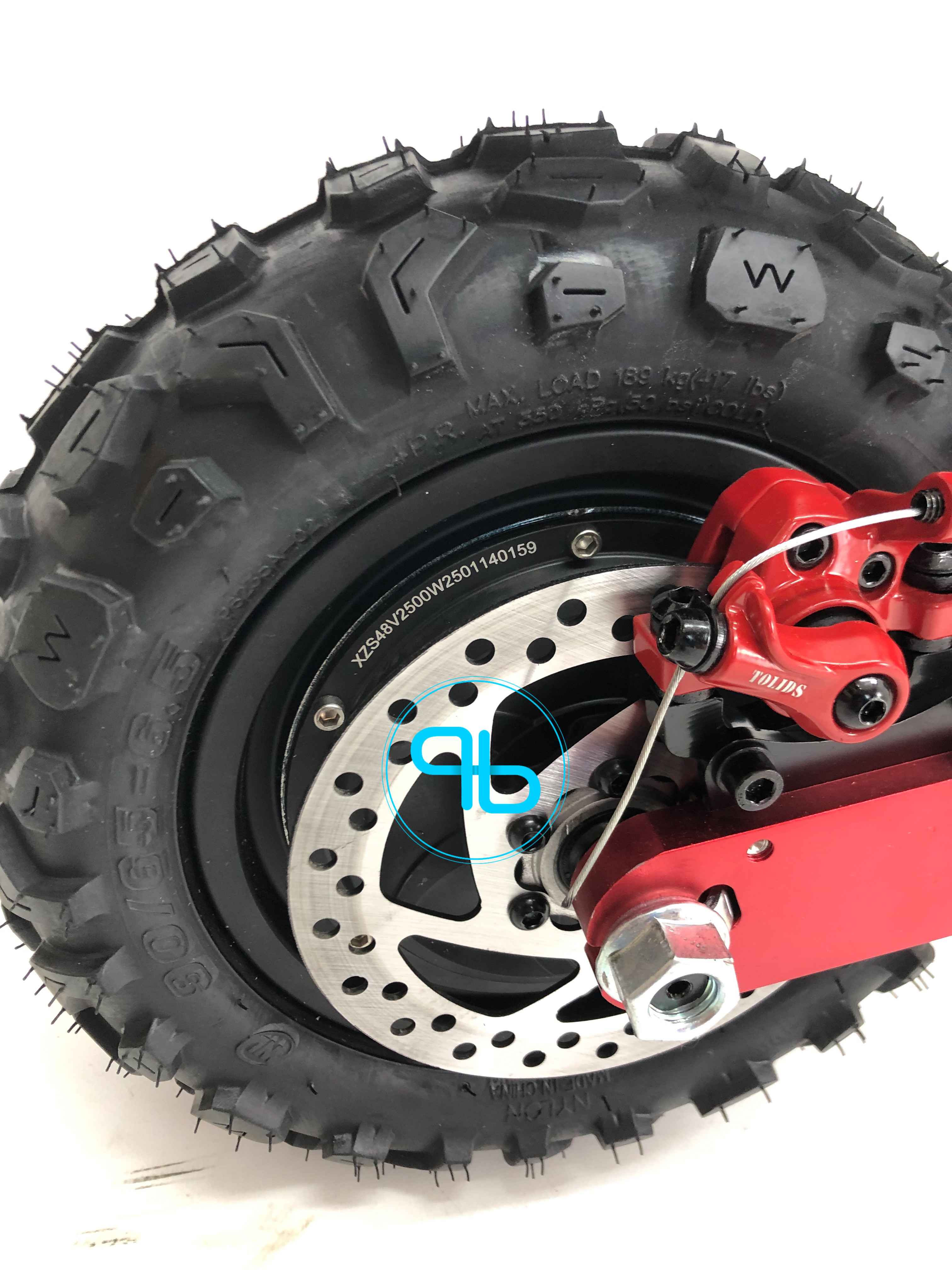 Повнопривідний електросамокат Tesla 12000 (2500W 48V 21Ah) NFS карта | Probot фото 6