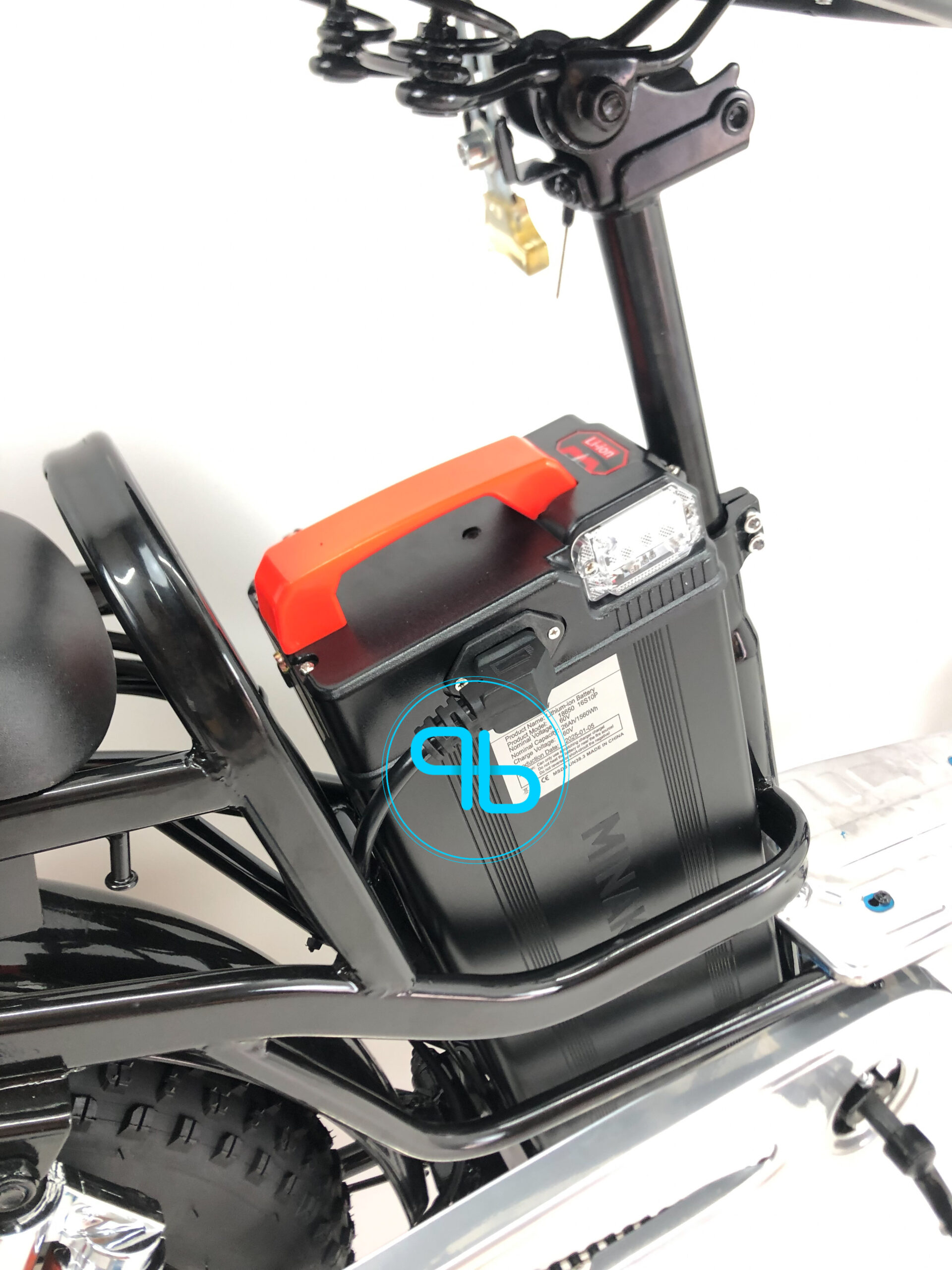 Електровелосипед Minako Ultra 20" (750W 60V 26Ah) | Probot фото 11