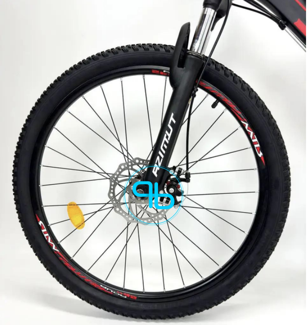 Електровелосипед Azimut AQUA 29" (500 W 36 V 13 Ah) Чорно-червоний | Probot фото 6