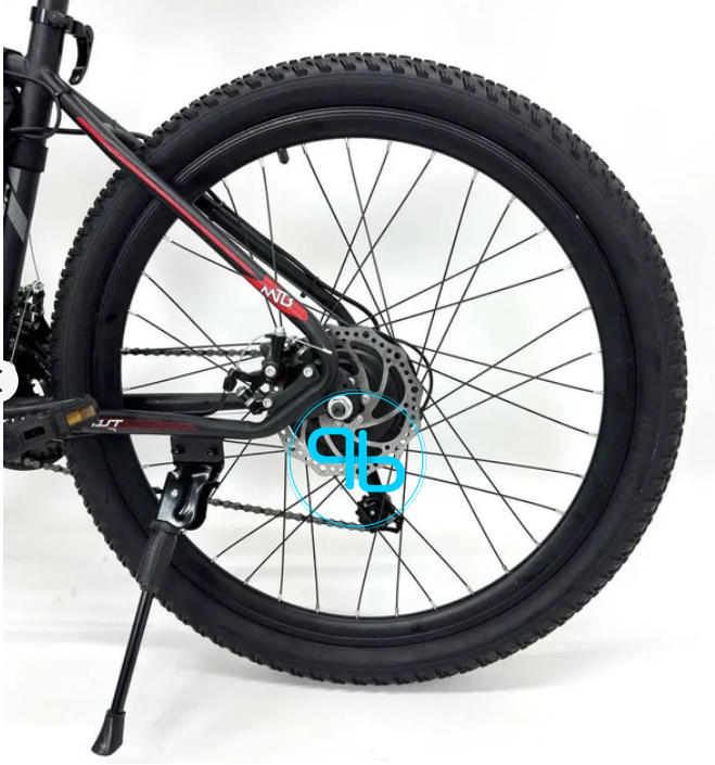 Електровелосипед Azimut AQUA 29" (500 W 36 V 13 Ah) Чорно-червоний | Probot фото 5