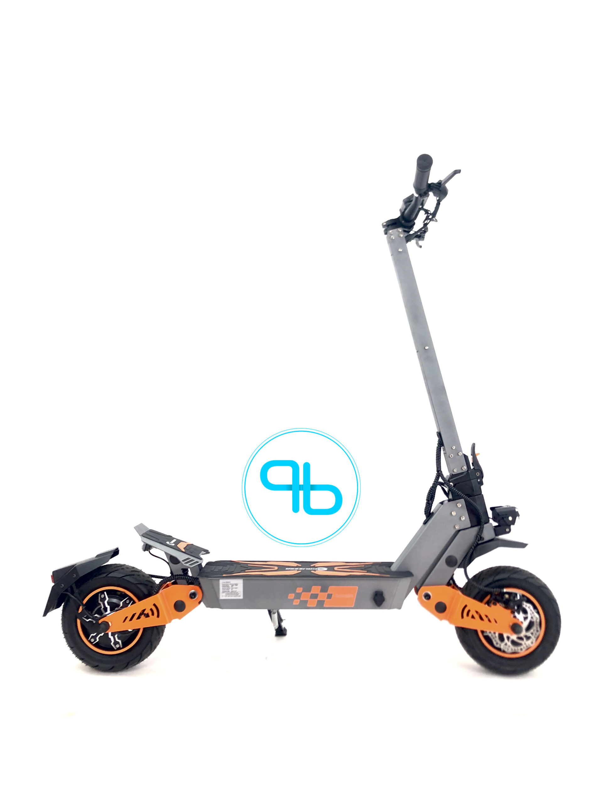 Електросамокат повнопривідний Cruzzer M5 Pro 10.5" (2000Wх2 48V 24Ah) | Probot фото 3