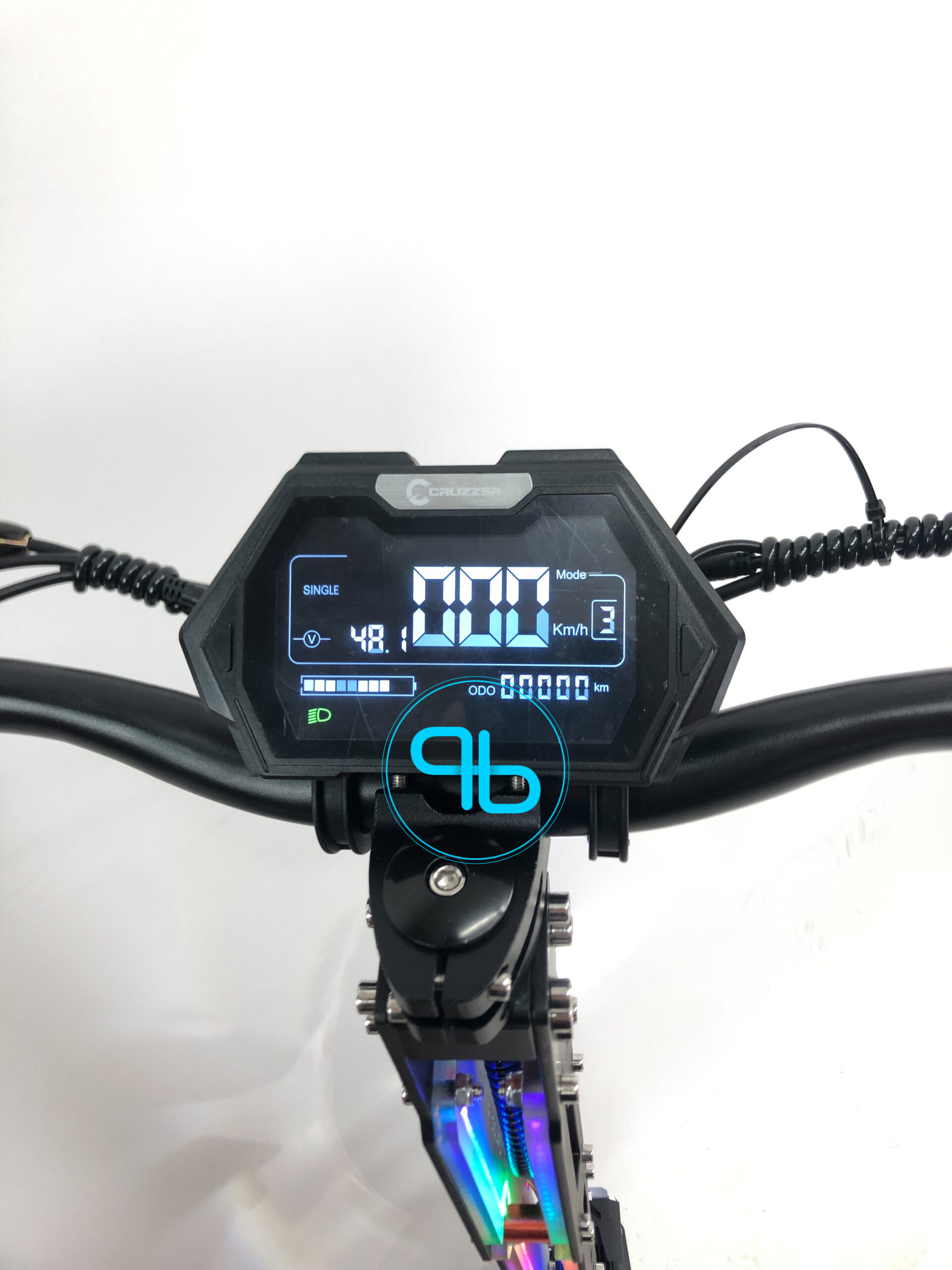 Електросамокат повнопривідний Cruzzer M5 Pro 10.5" (2000Wх2 48V 26Ah) | Probot фото 12